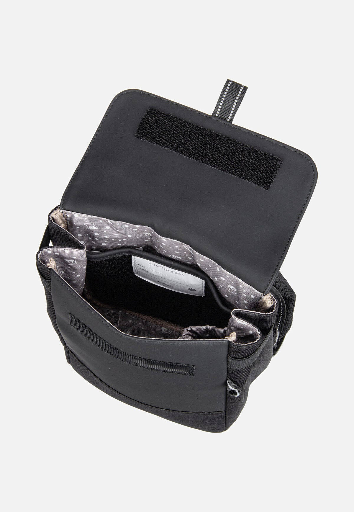 Kapten & Son Fyn Kids All Black Backpack