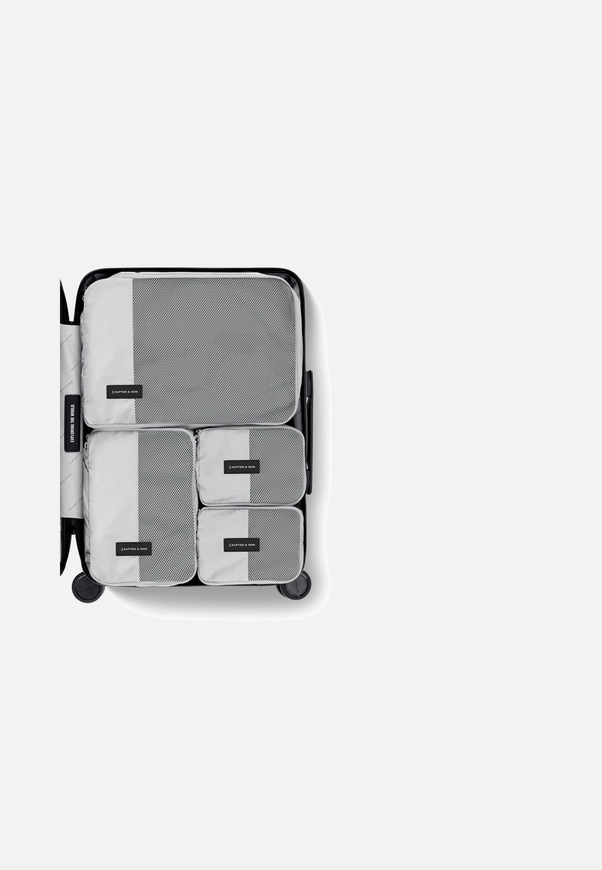 Kapten & Son Heathrow Cabin All Black Suitcase