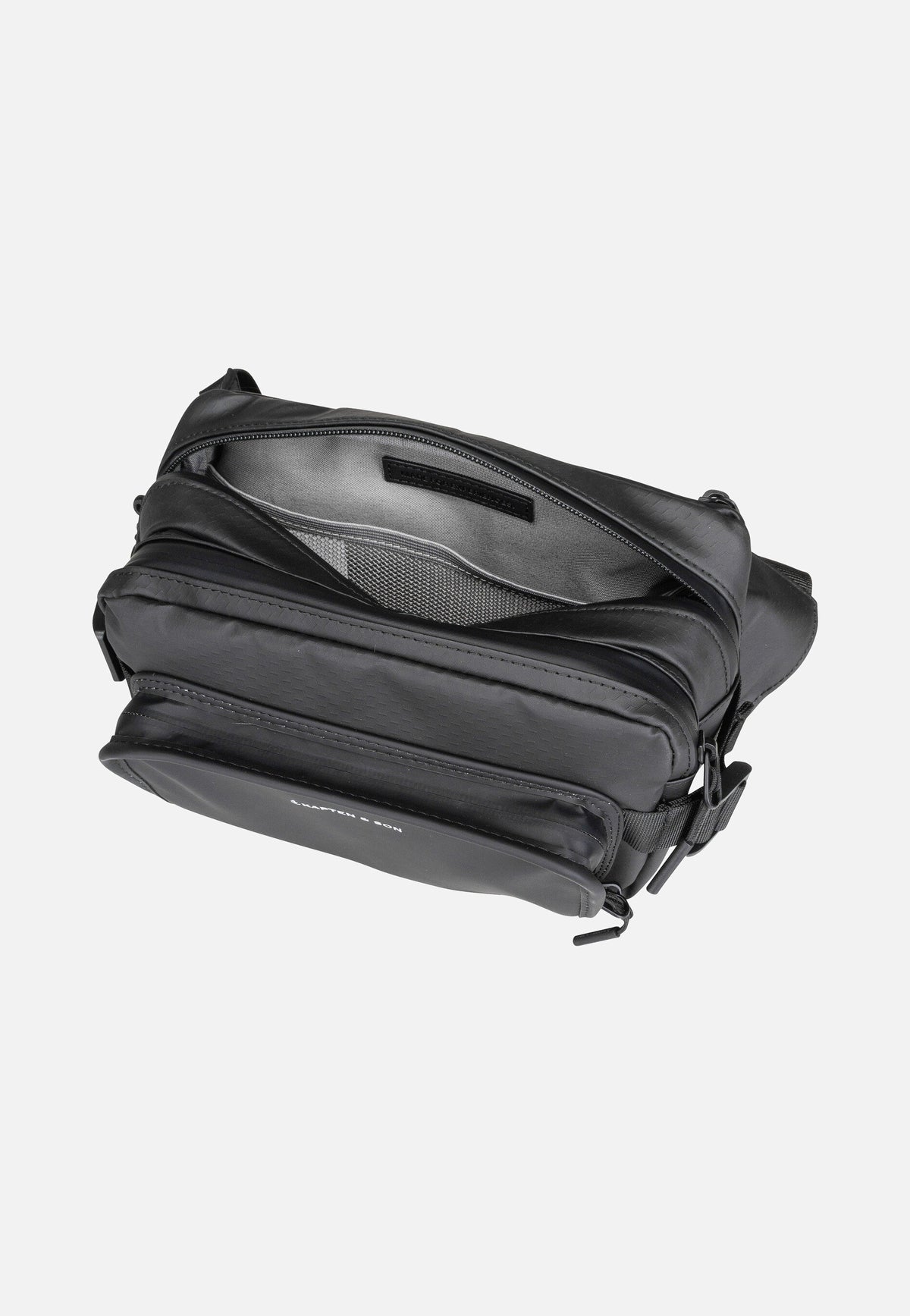 Kapten & Son Lisbon CB All Black Fanny Pack