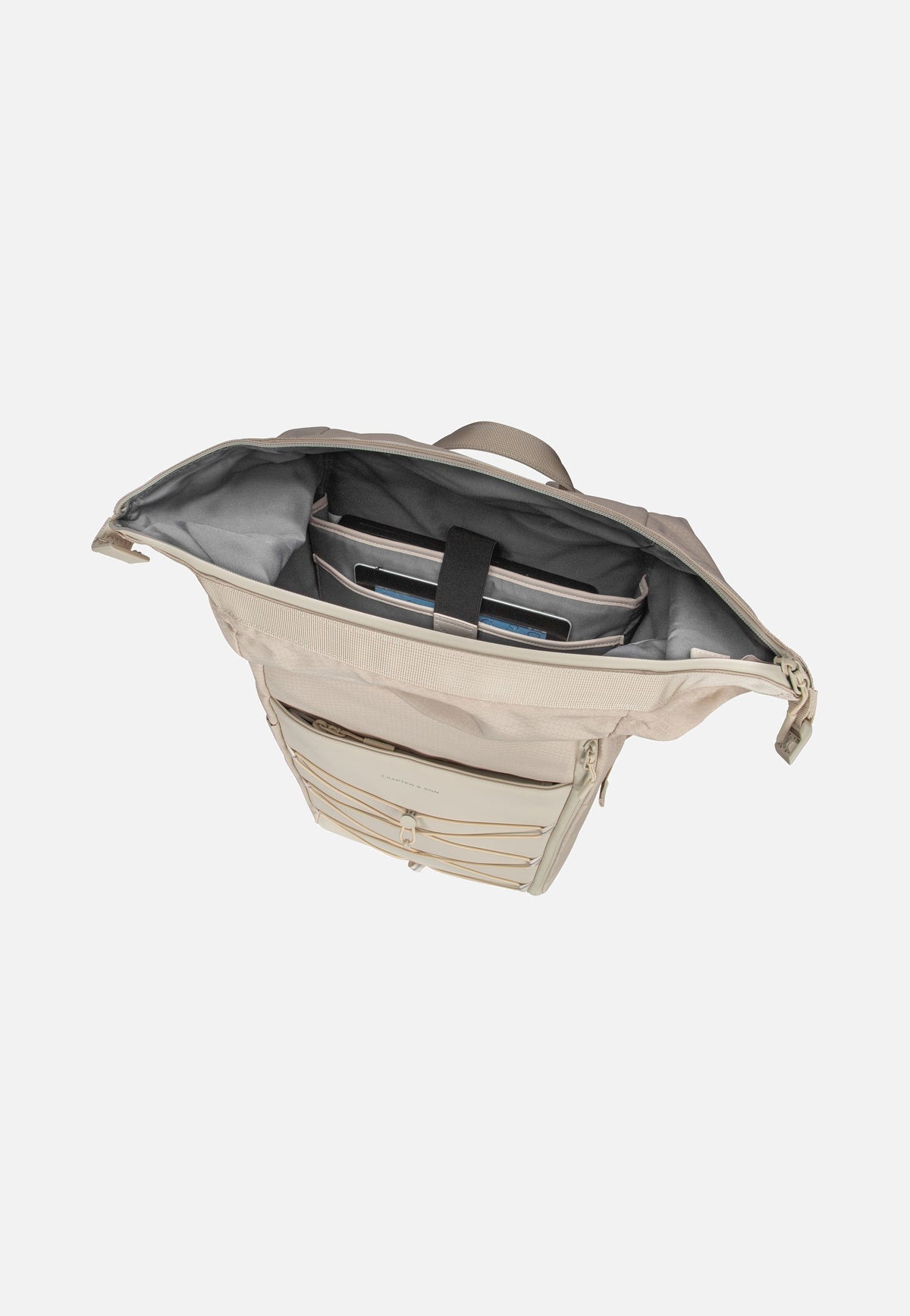 Kapten & Son Yoho Sandstone Rolltop Backpack