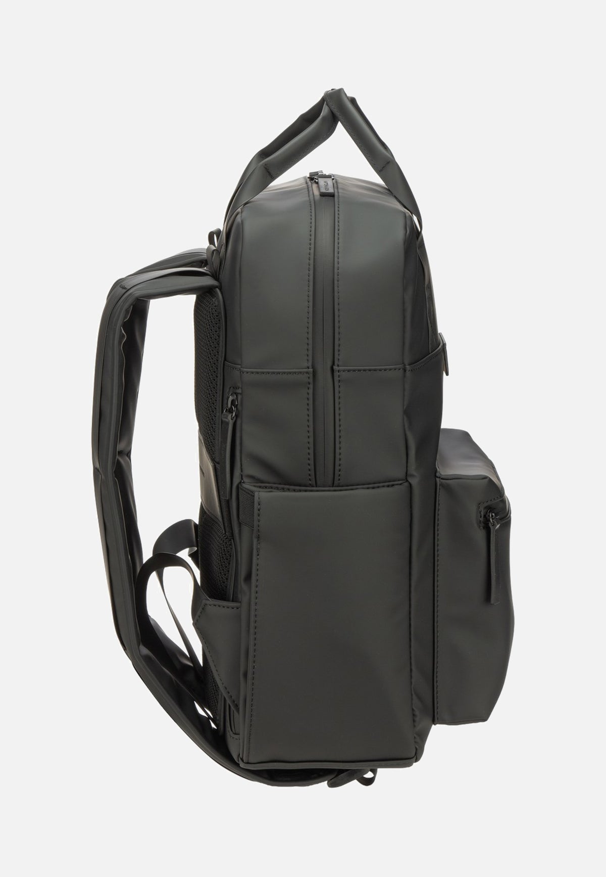 Kapten & Son Bergen Pro Full PU All Black Backpack