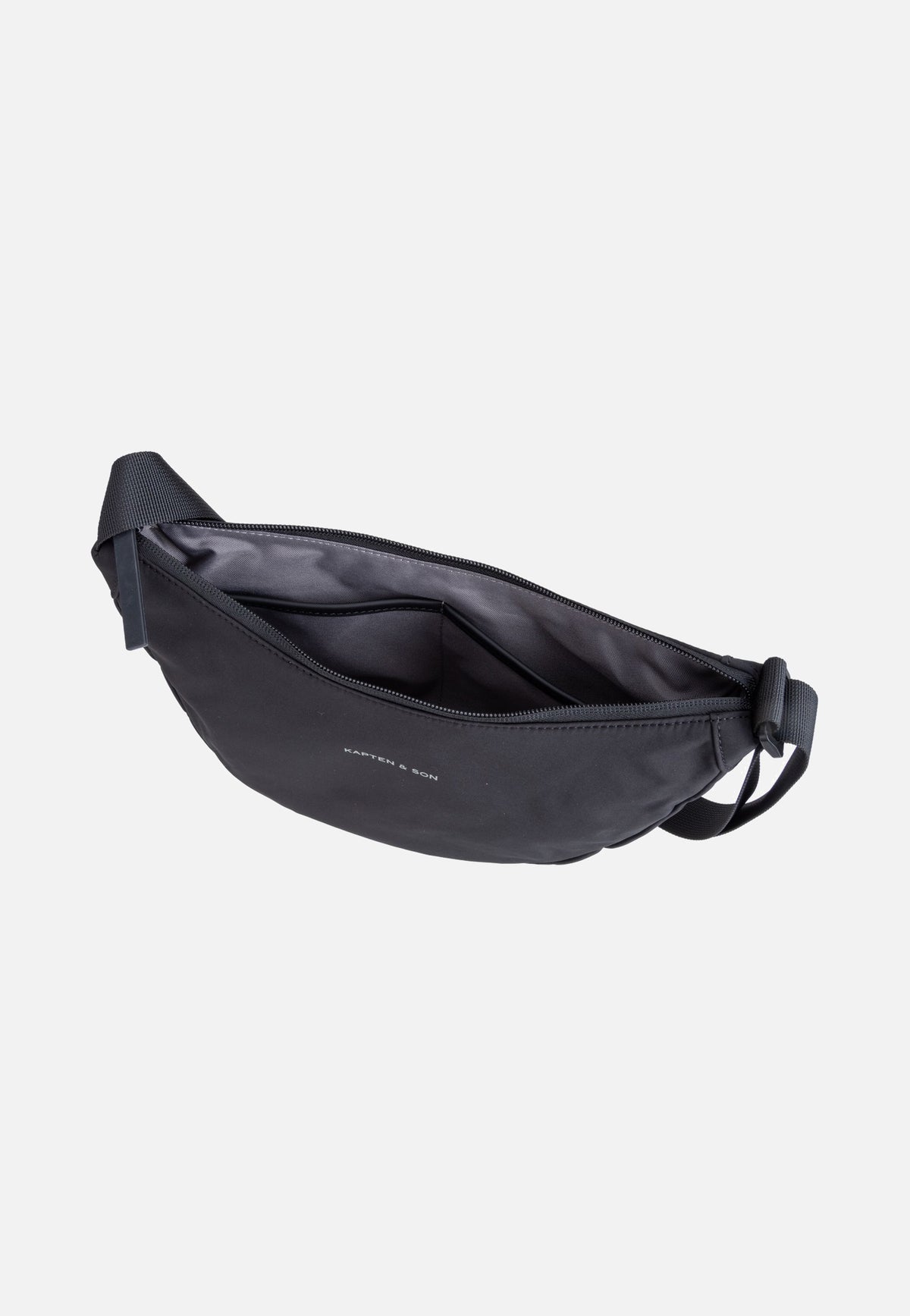 Kapten & Son Essential Moon Bag All Black Borsa a tracolla