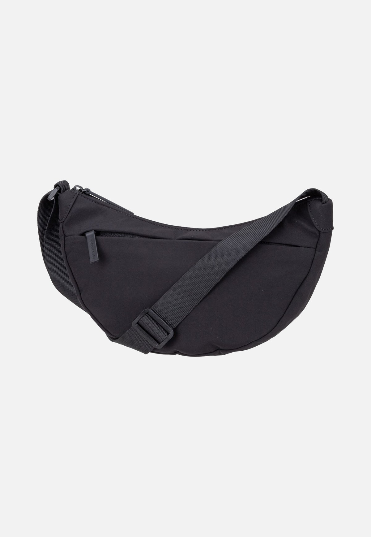 Kapten & Son Essential Moon Bag All Black Borsa a tracolla