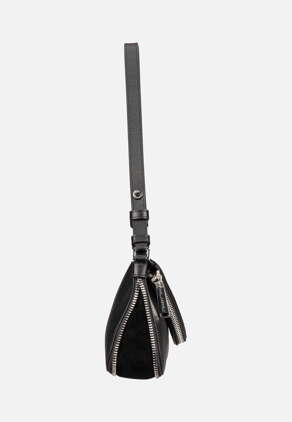Karl Lagerfeld K/Hardware SB 30083 Black/Nickel Shoulder Bag