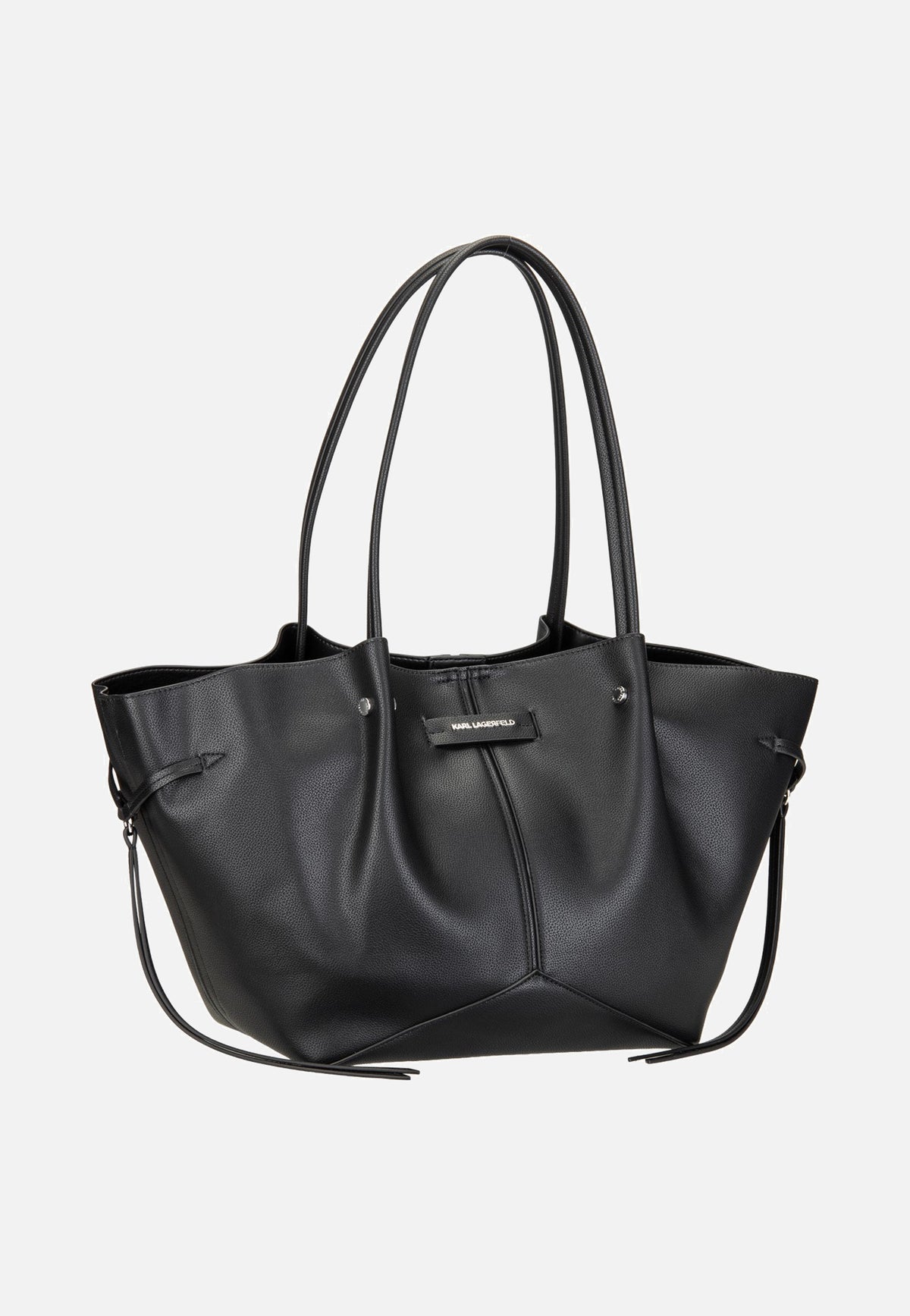 Karl Lagerfeld K/Pierced MD Tote Black-Nickel Shopper