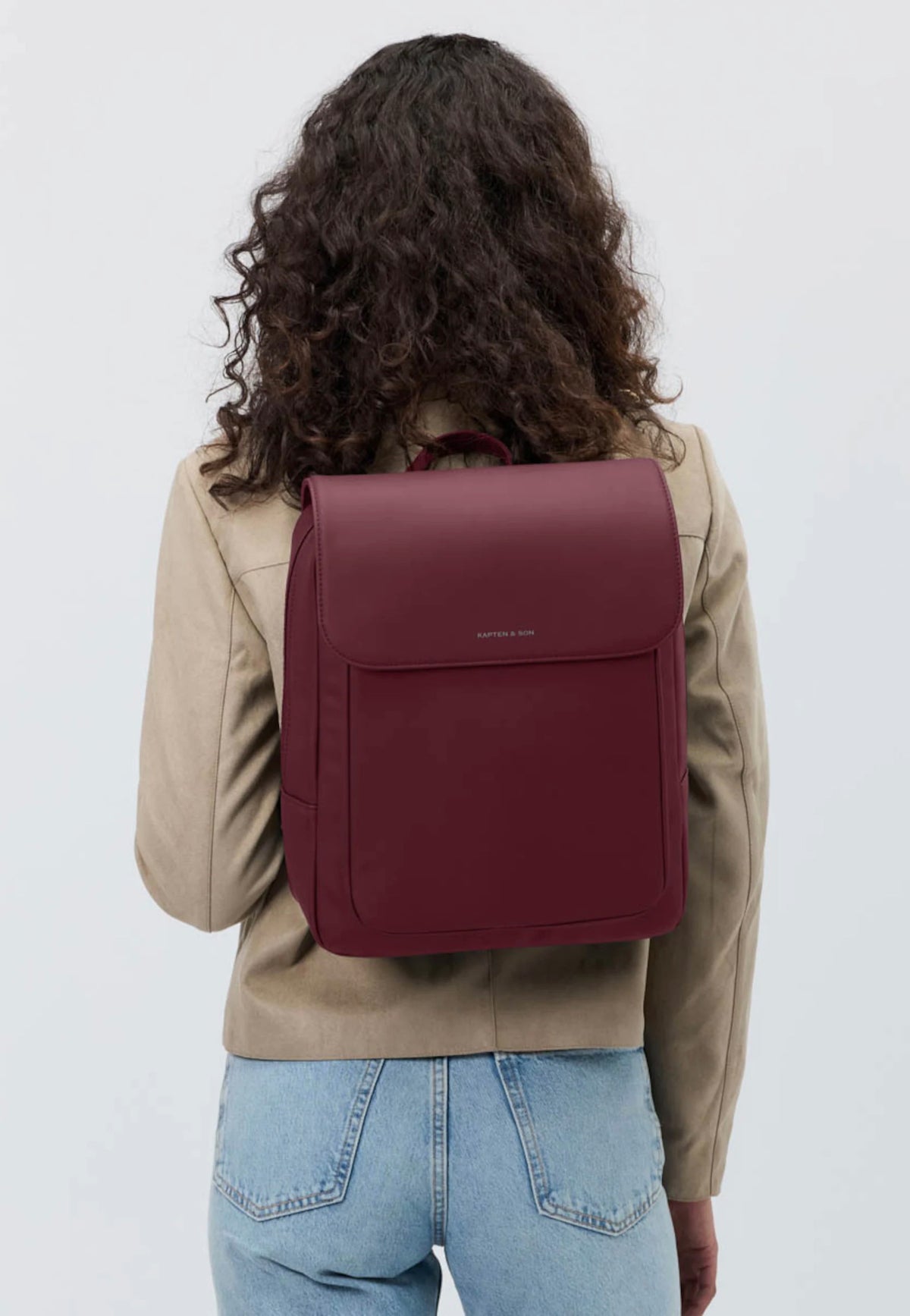 Kapten & Son Tromso Burgundy Backpack