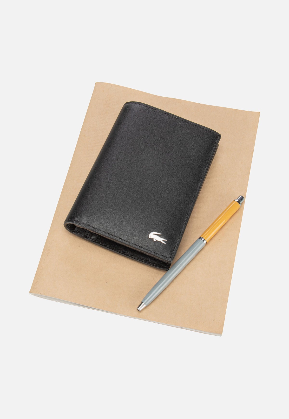 Lacoste FG Vertical Billfold 2368 Black Wallet