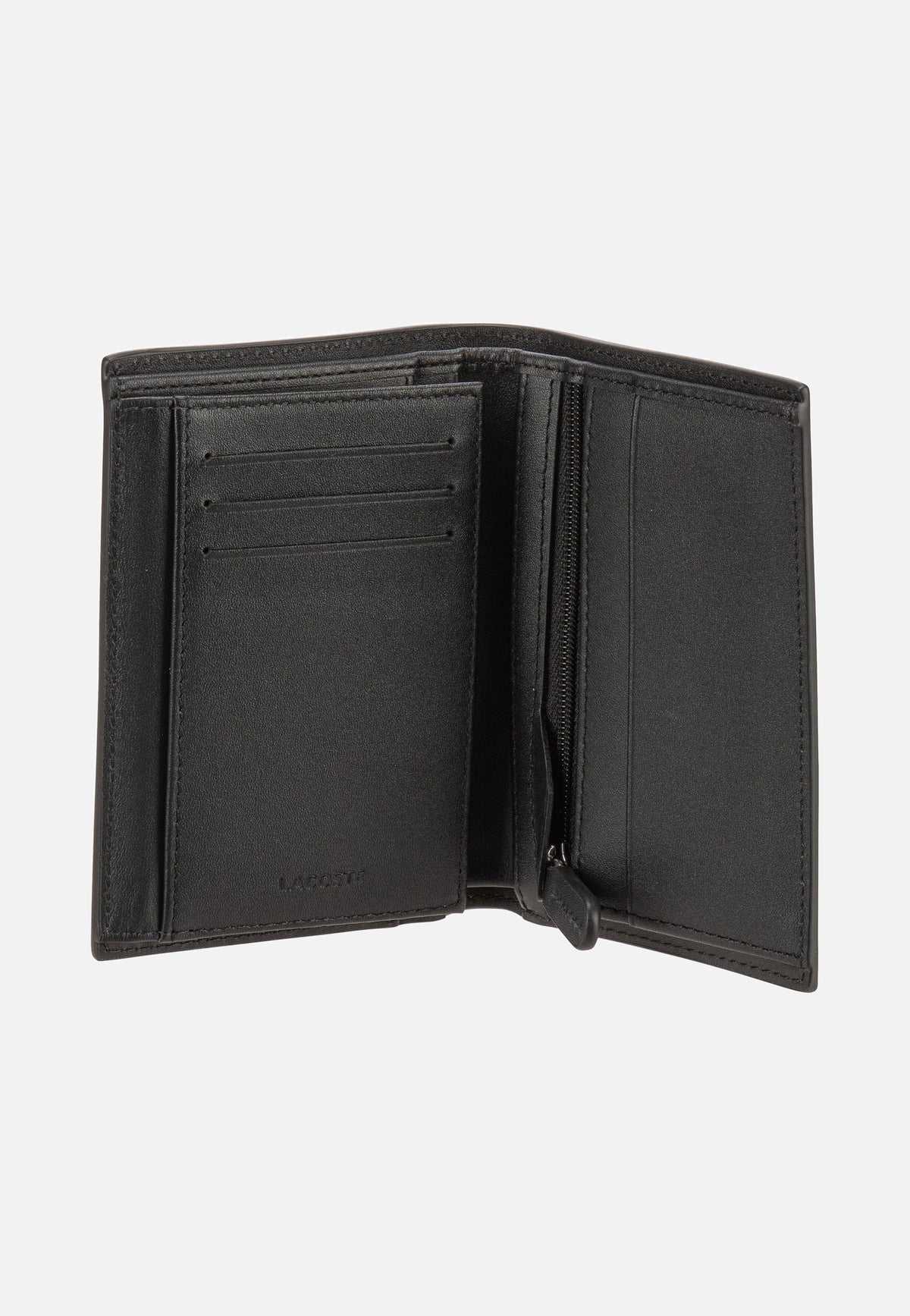 Lacoste FG Vertical Billfold 2368 Black Wallet