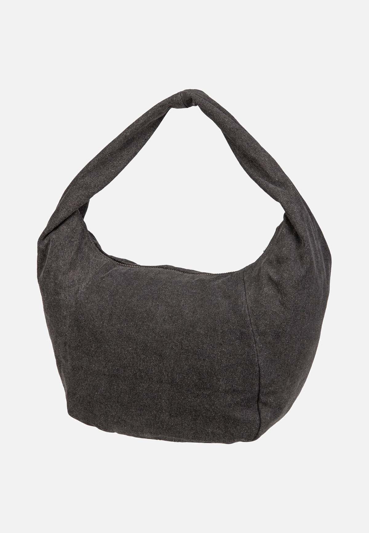 Liebeskind Berlin Ferrah M Denim Black Hobo Bag