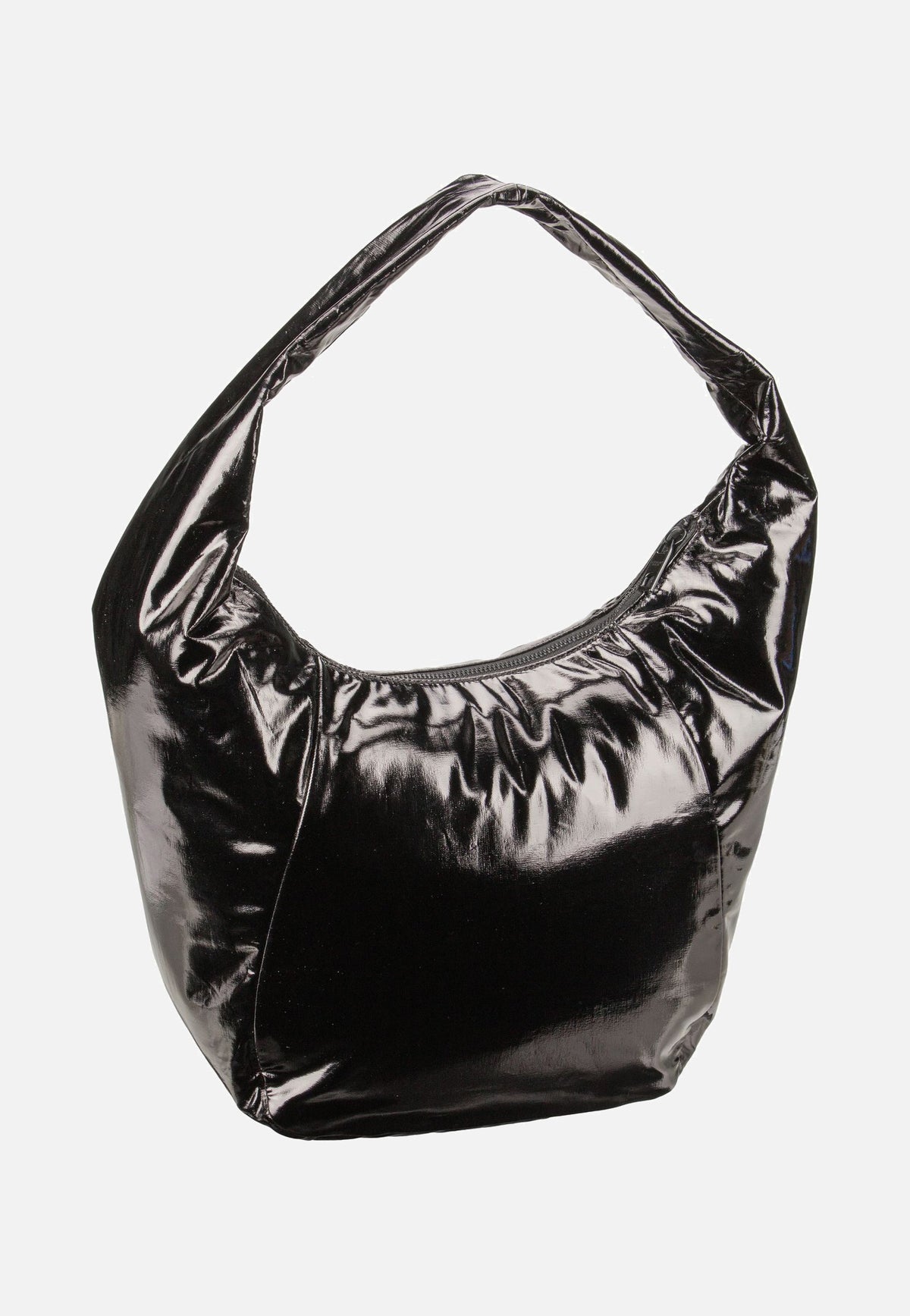 Liebeskind Berlin Ferrah M Rain Black Hobo Bag