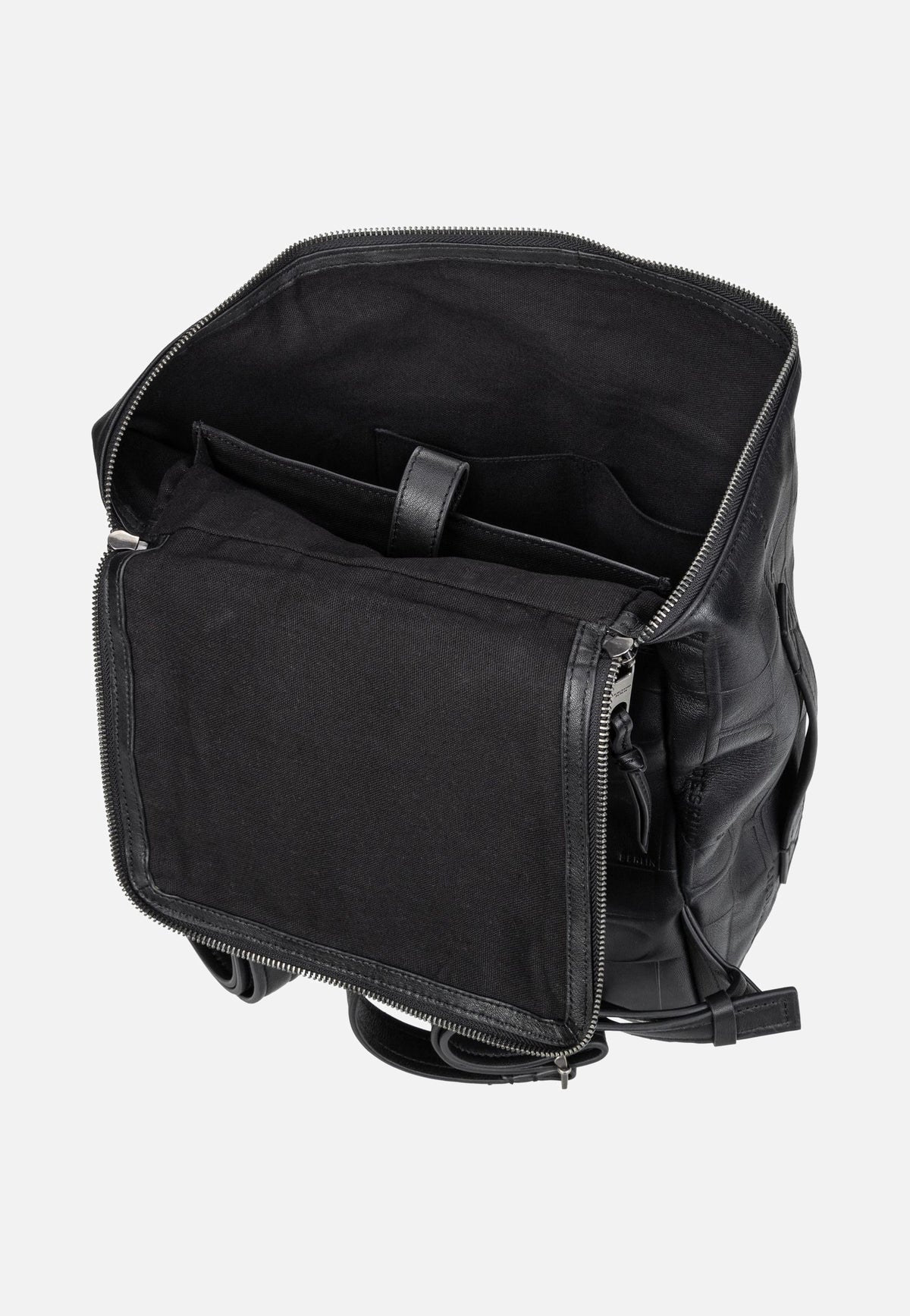 Liebeskind Berlin Hera Monogramm 2159974 Black Backpack