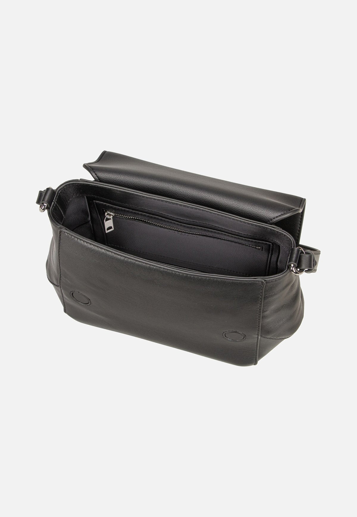 Liebeskind Berlin Lilly CB M Soft Nappa Black Shoulder Bag