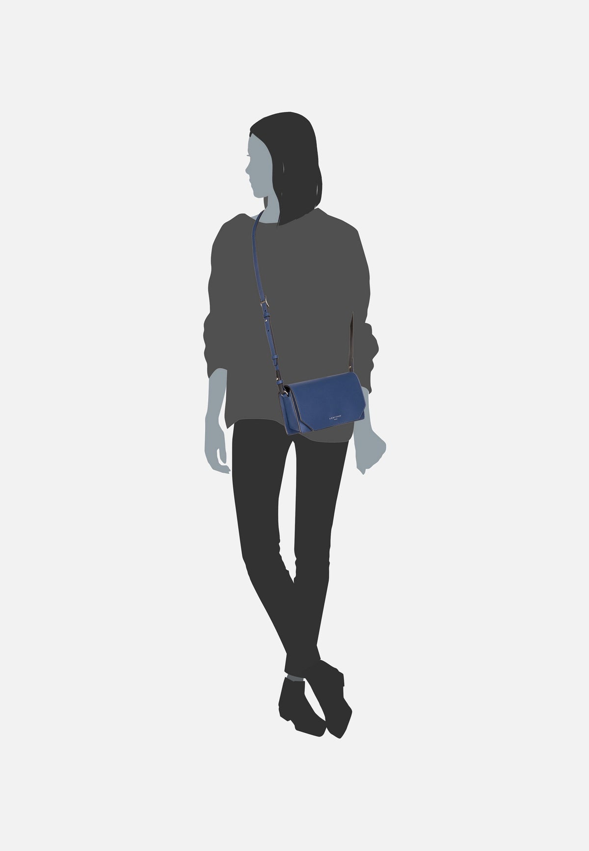 Liebeskind Berlin Lora 2154113 Berlin Blue Crossbody Bag