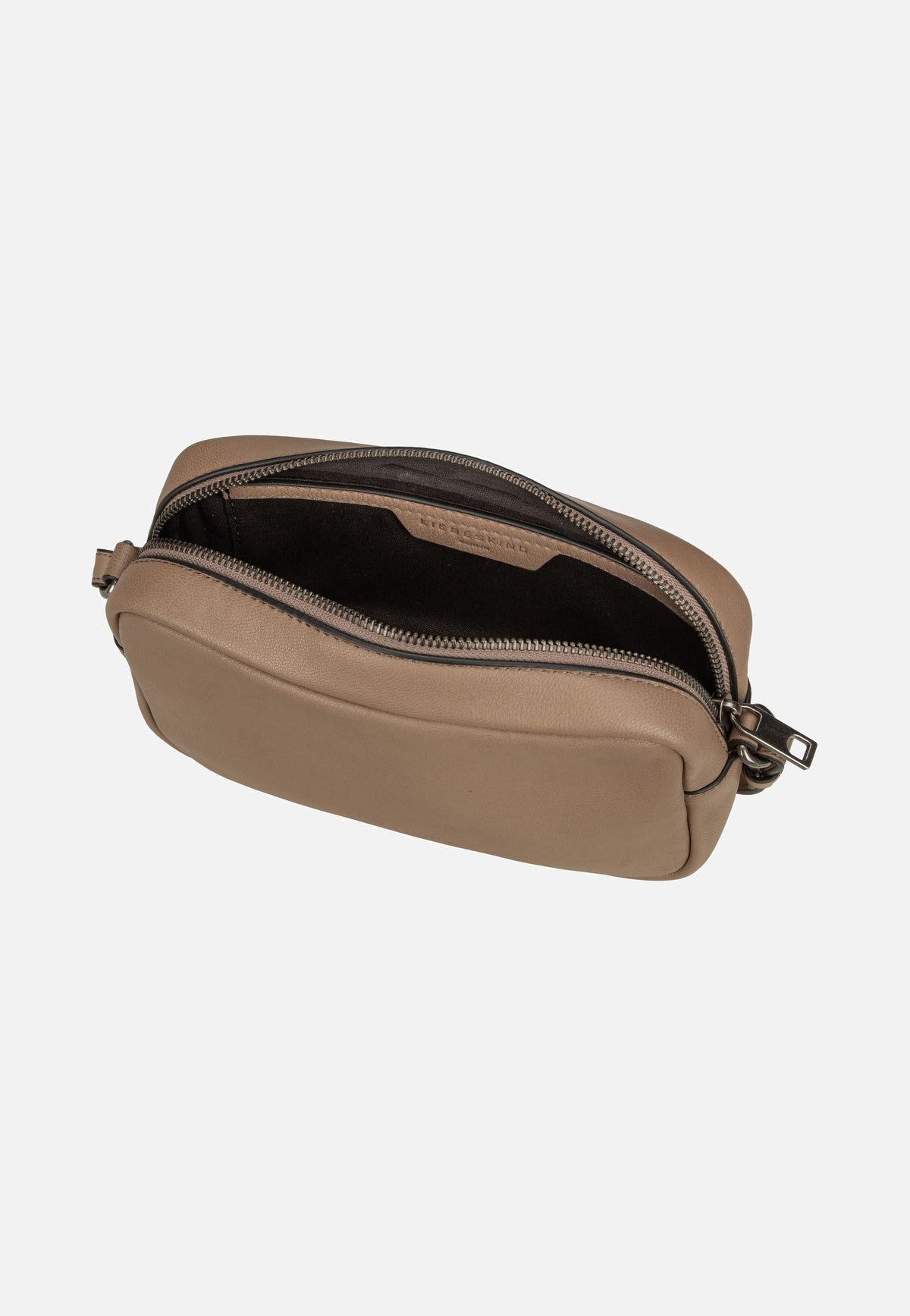 Liebeskind Berlin Maia Camera S Sheep Natural Neutral Gray Crossbody Bag