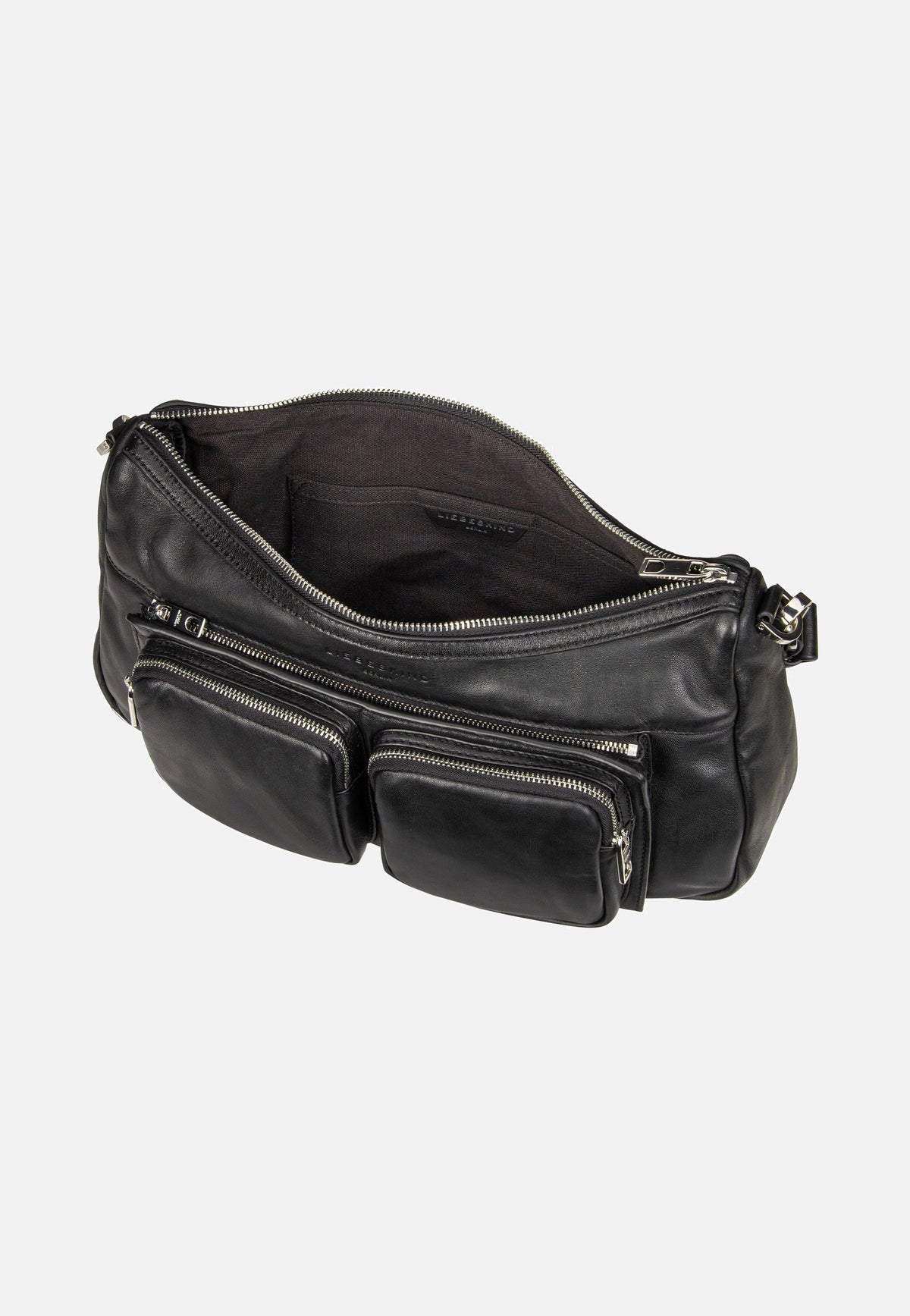 Liebeskind Berlin Maia M Sheep Natural Black Shoulder Bag