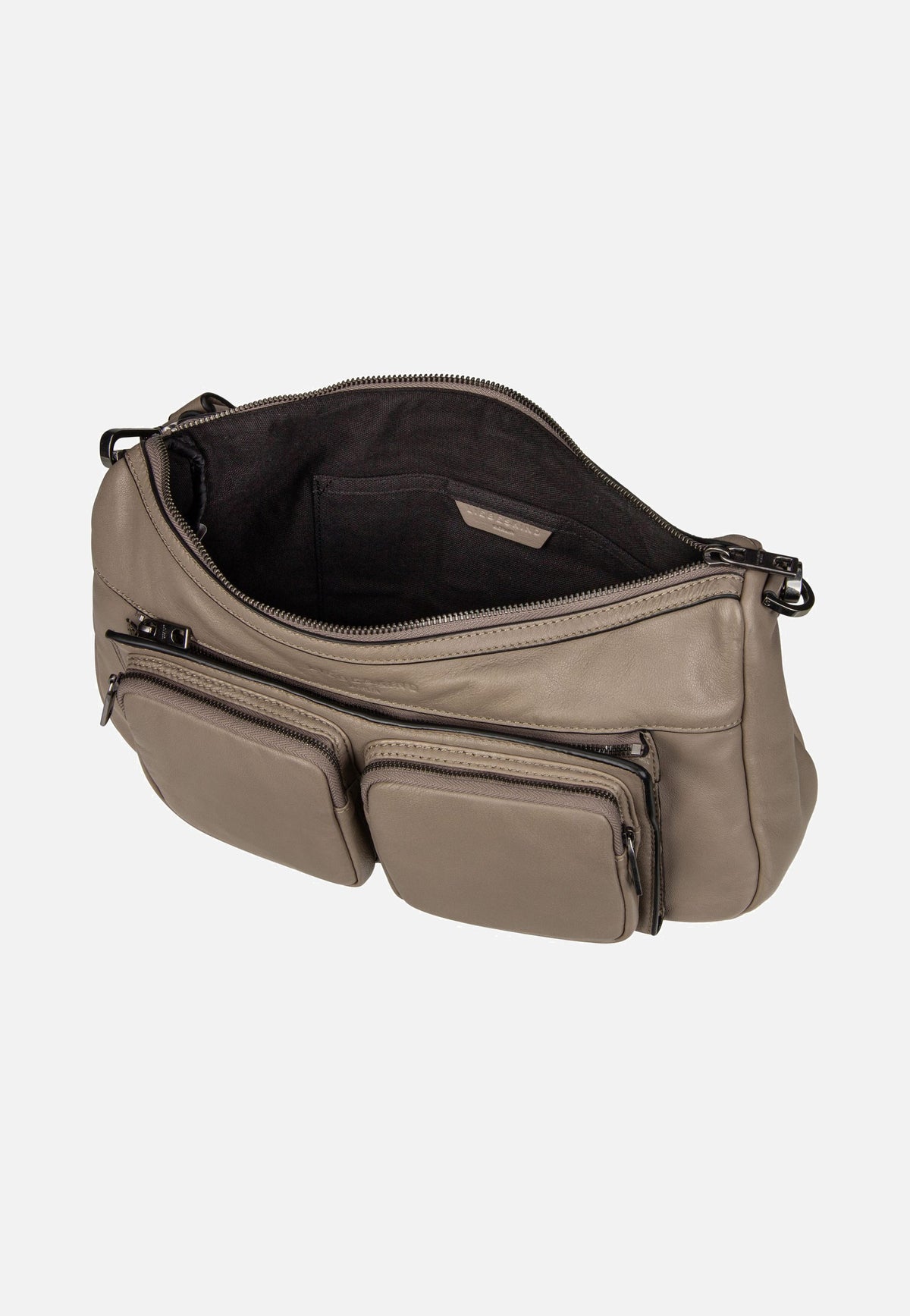 Liebeskind Berlin Maia M Sheep Natural Neutral Gray Shoulder Bag