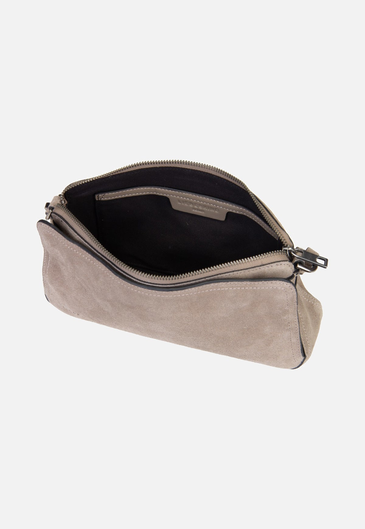 Liebeskind Berlin Clarice II Crossbody M Hydro Suede Neutral Grey Sac à bandoulière