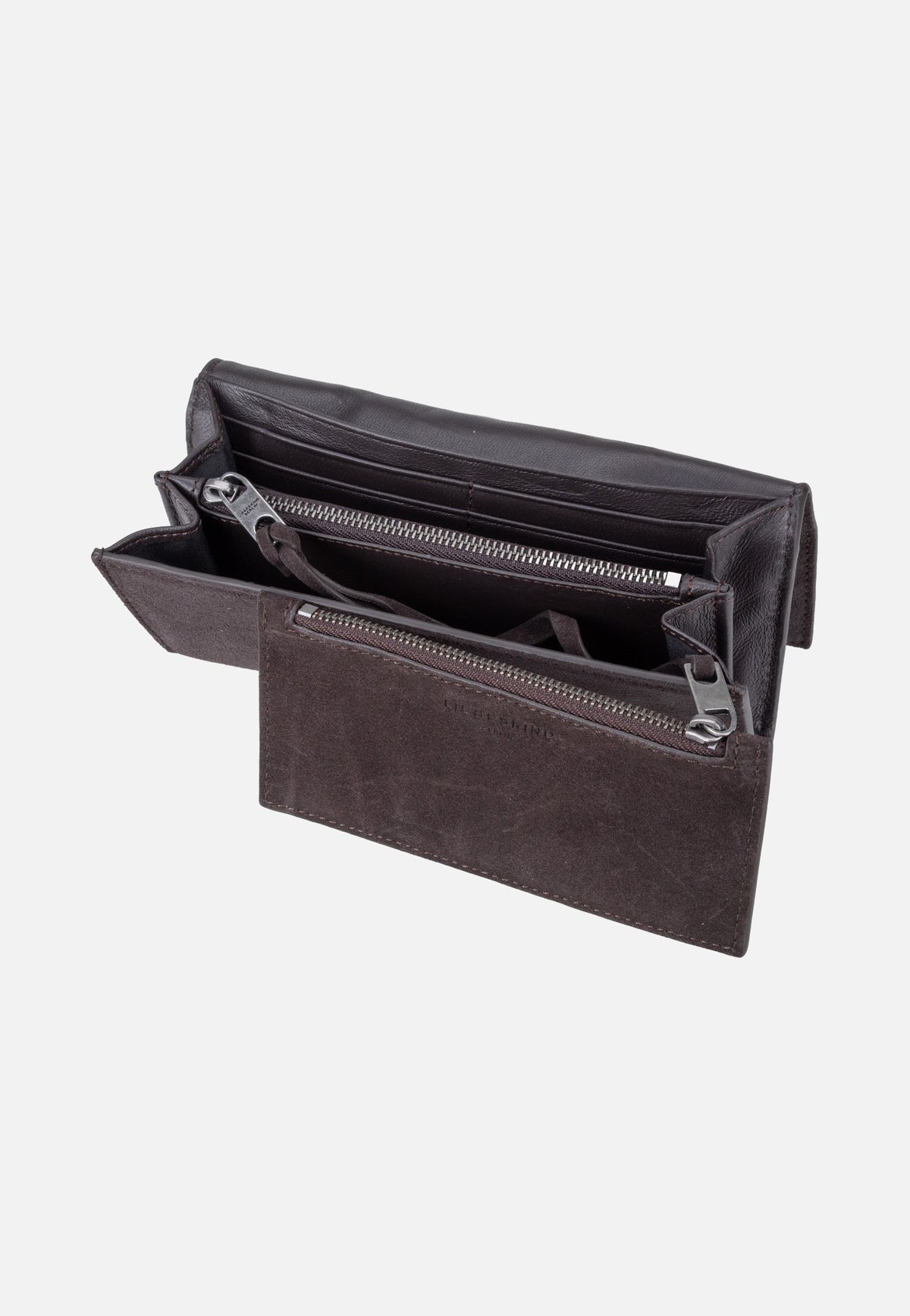 Liebeskind Berlin Cora L Suede Deep Soil Portefeuilles