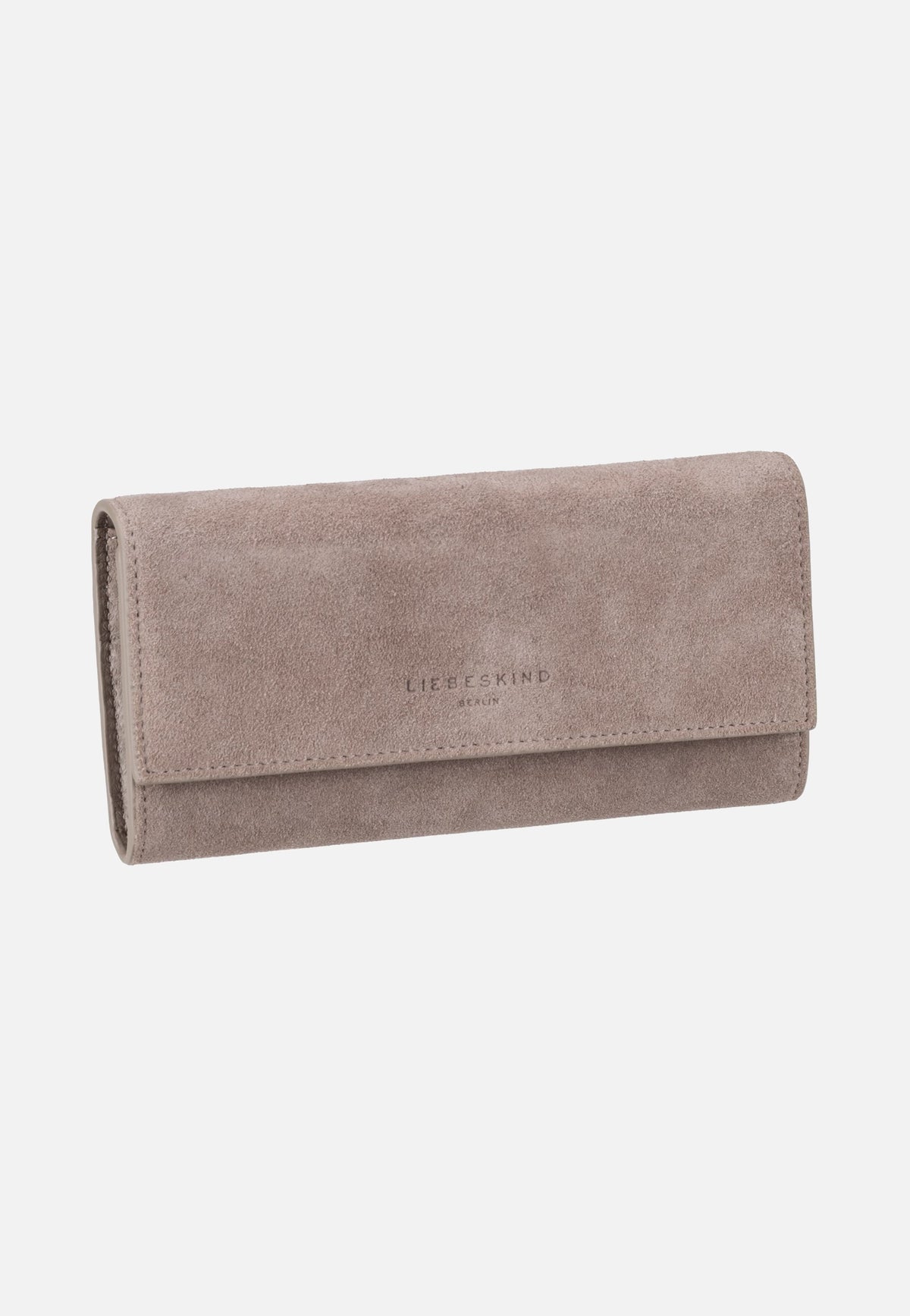 Liebeskind Berlin Cora L Suede Neutral Grey Portefeuilles