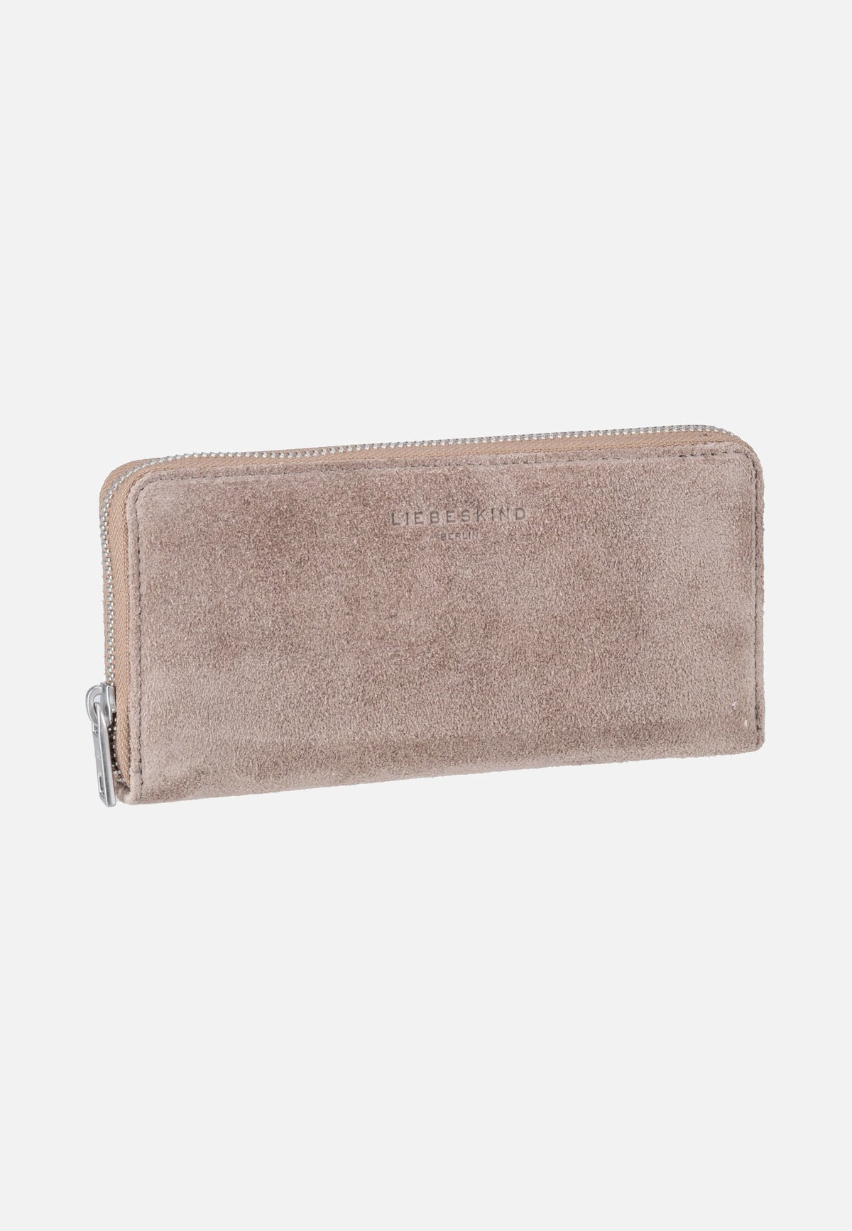 Liebeskind Berlin Ines L Suede Neutral Grey Cartera