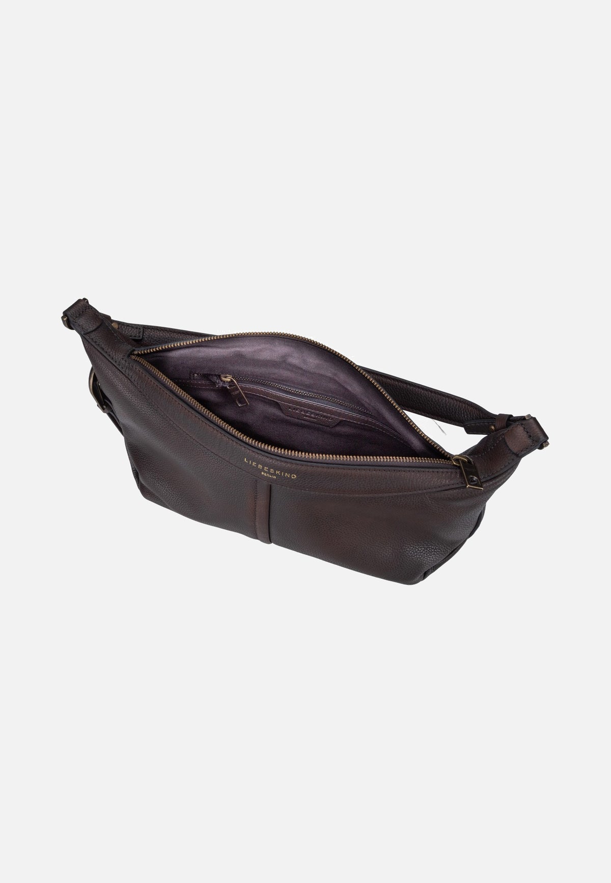 Liebeskind Berlin Paris II Hobo S Vintage Pebble Deep Soil Borsa Hobo