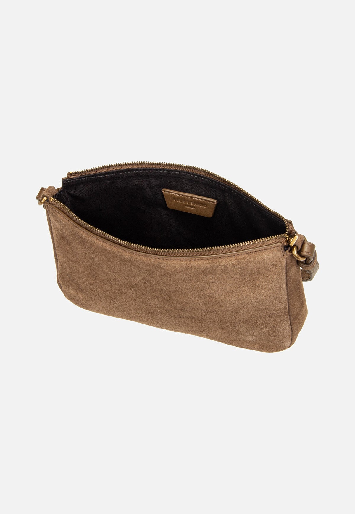 Liebeskind Berlin Ryker Crossbody S Hydro Suede Safari  Shoulder Bag