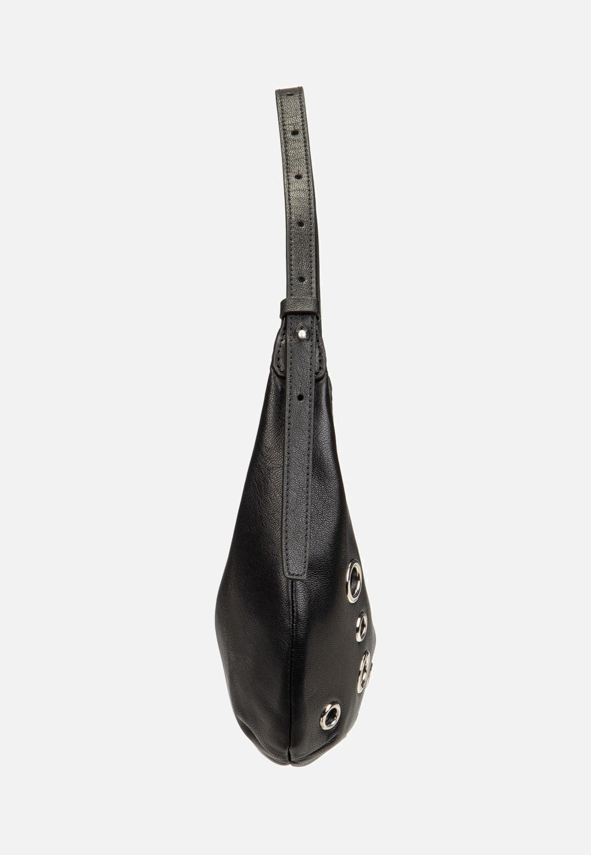 Liebeskind Berlin Ryker Eylets Hobo XS Vintage Goat Black Sac Hobo