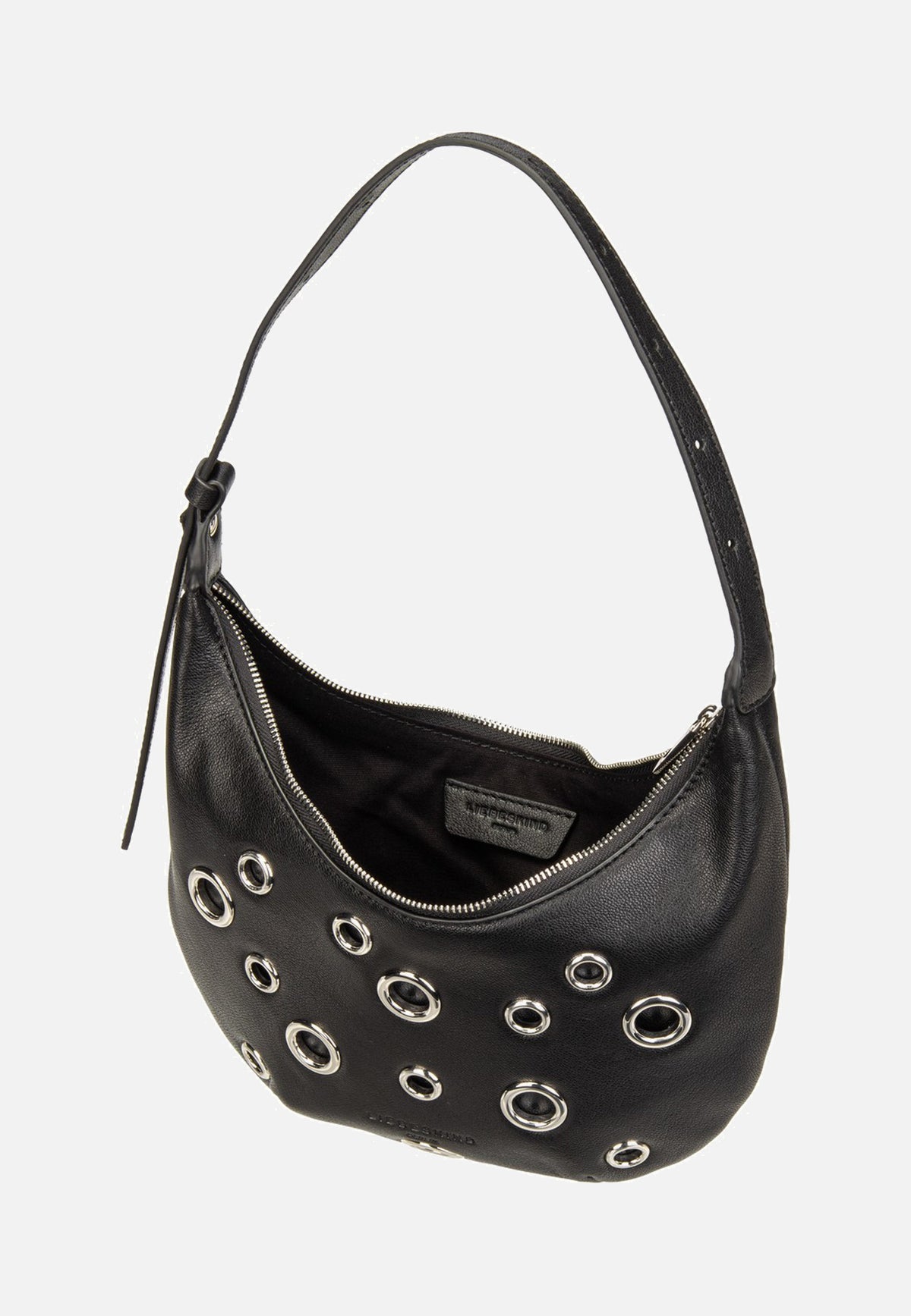 Liebeskind Berlin Ryker Eylets Hobo XS Vintage Goat Black Sac Hobo