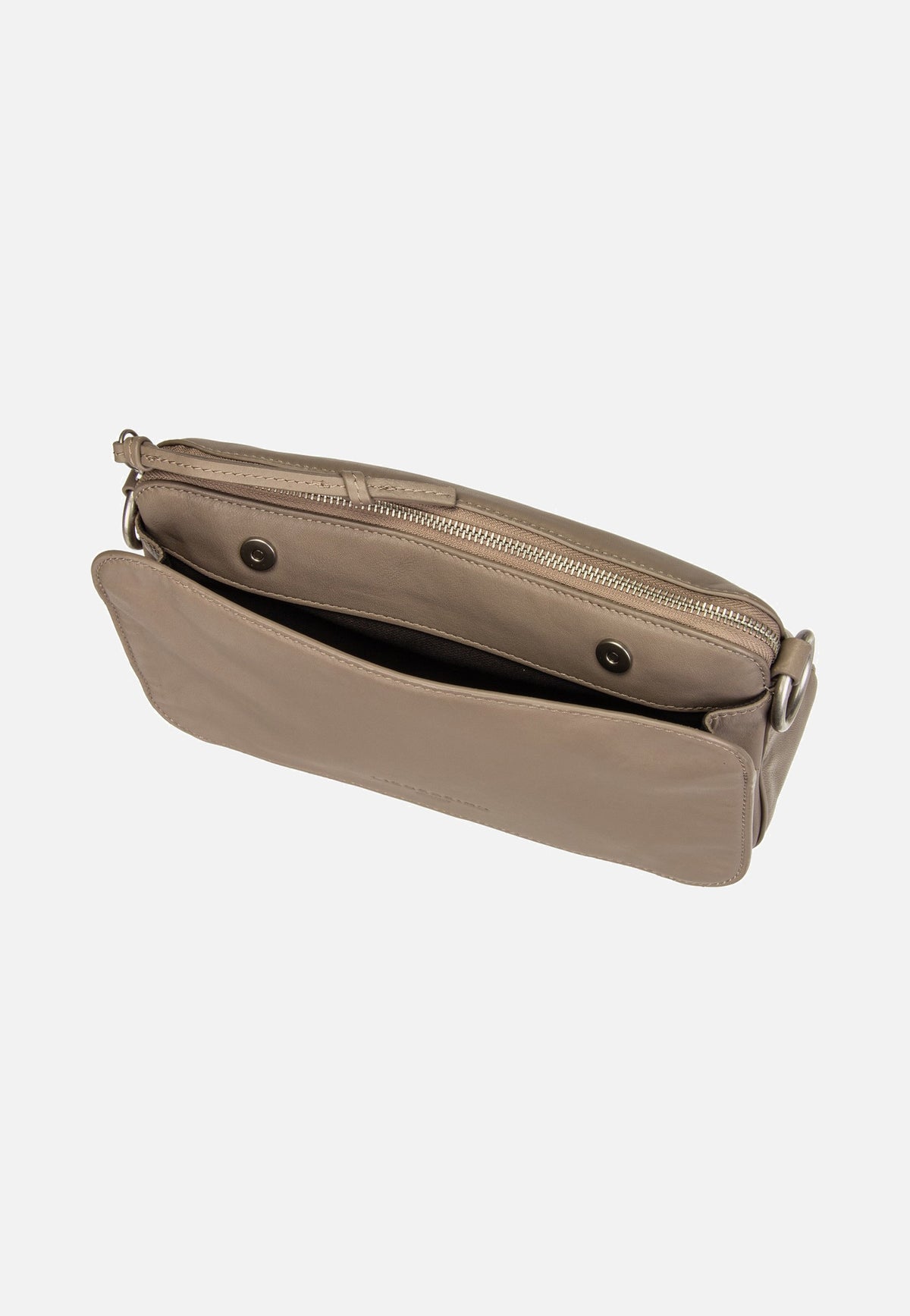 Liebeskind Berlin Basic Clarice M Neutral Grey Crossbody Bag