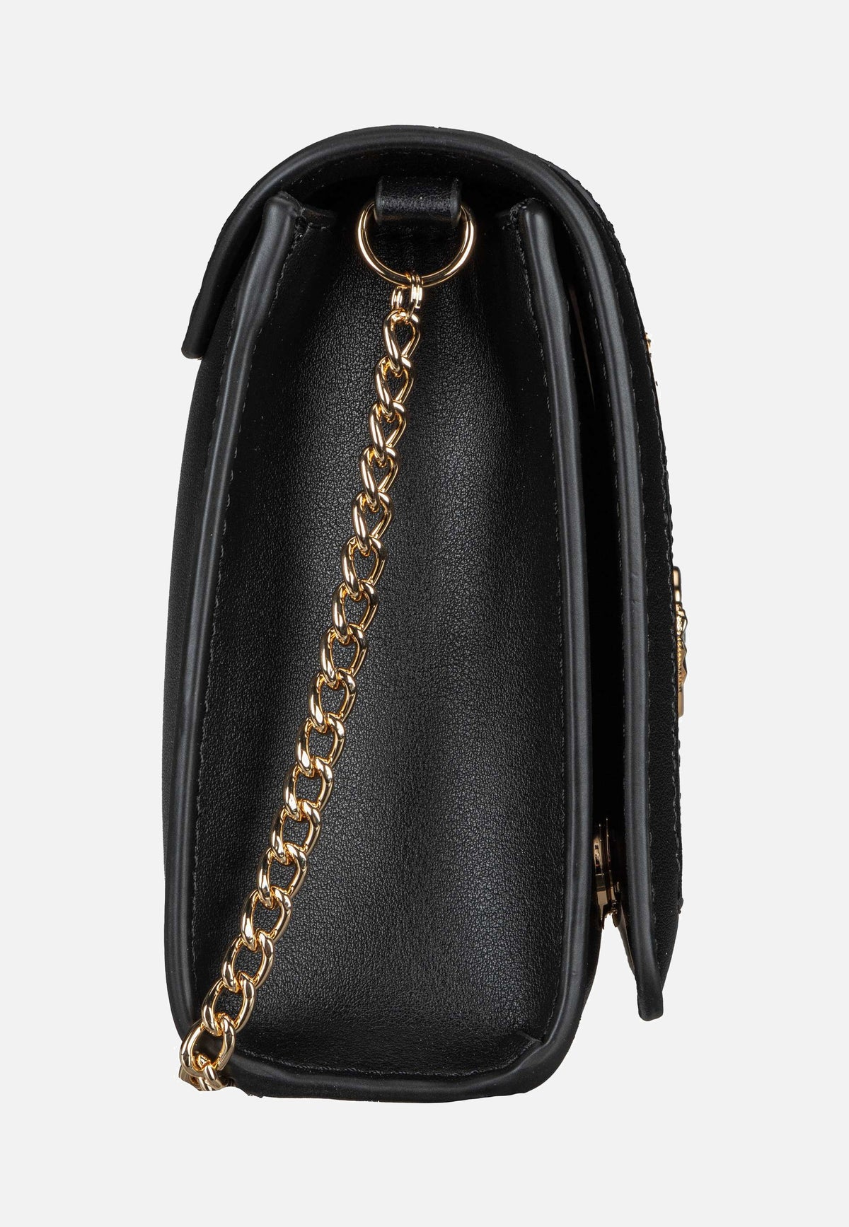 Love Moschino Smart Daily Bag 4314 Black Raffia Crossbody Bag