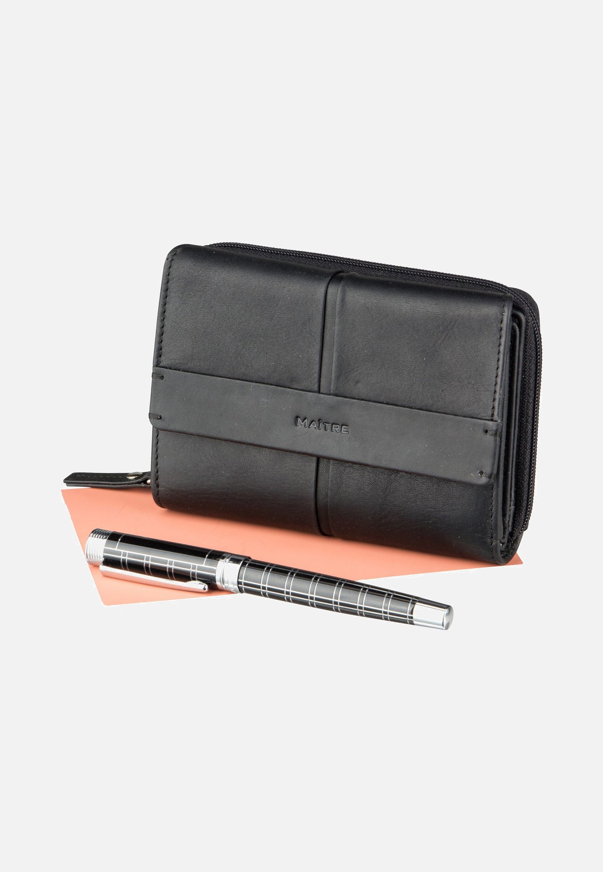 Maître Birkenfeld Diethilde Purse MH14FZ Black Wallet