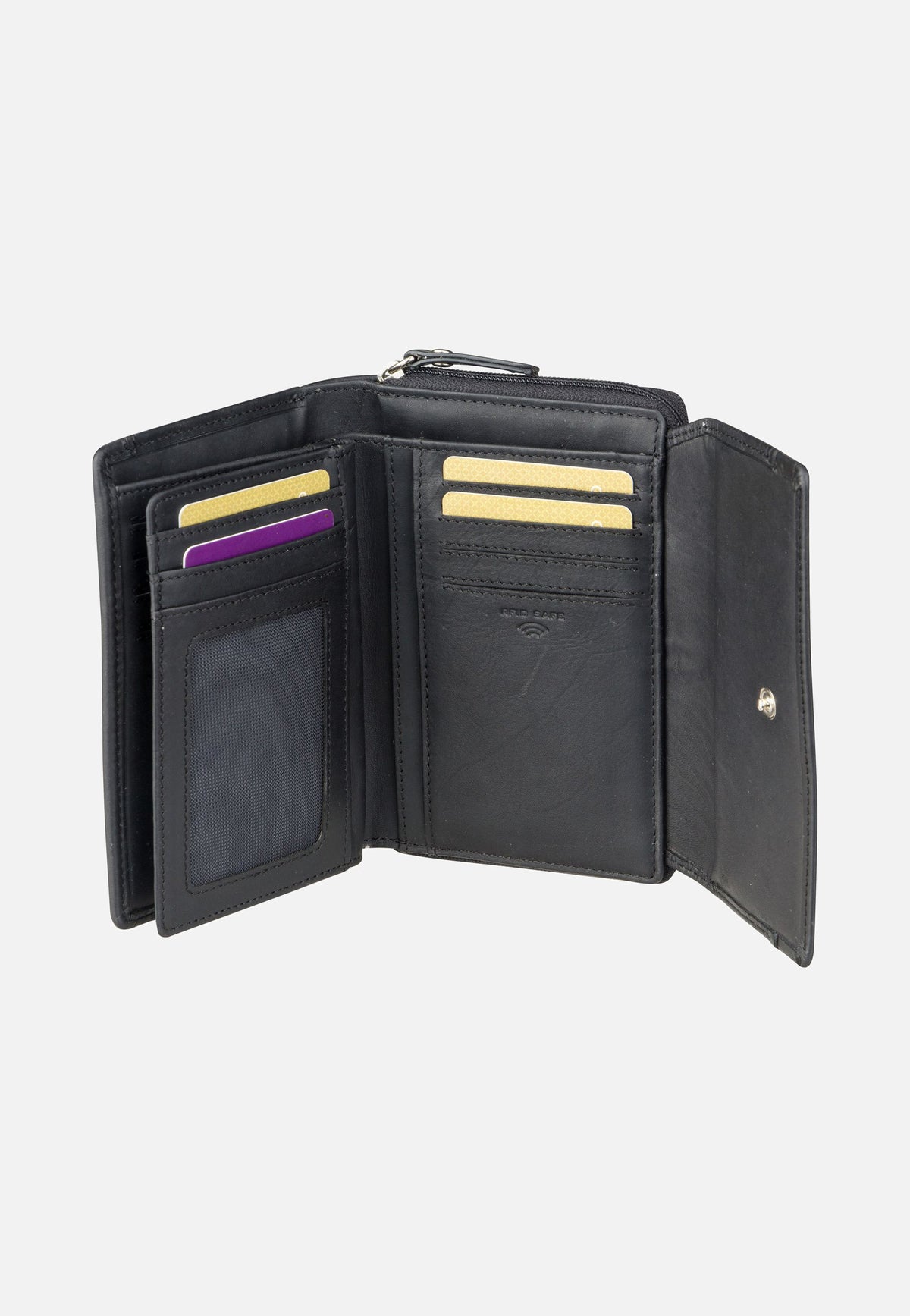 Maître Birkenfeld Diethilde Purse MH14FZ Black Wallet