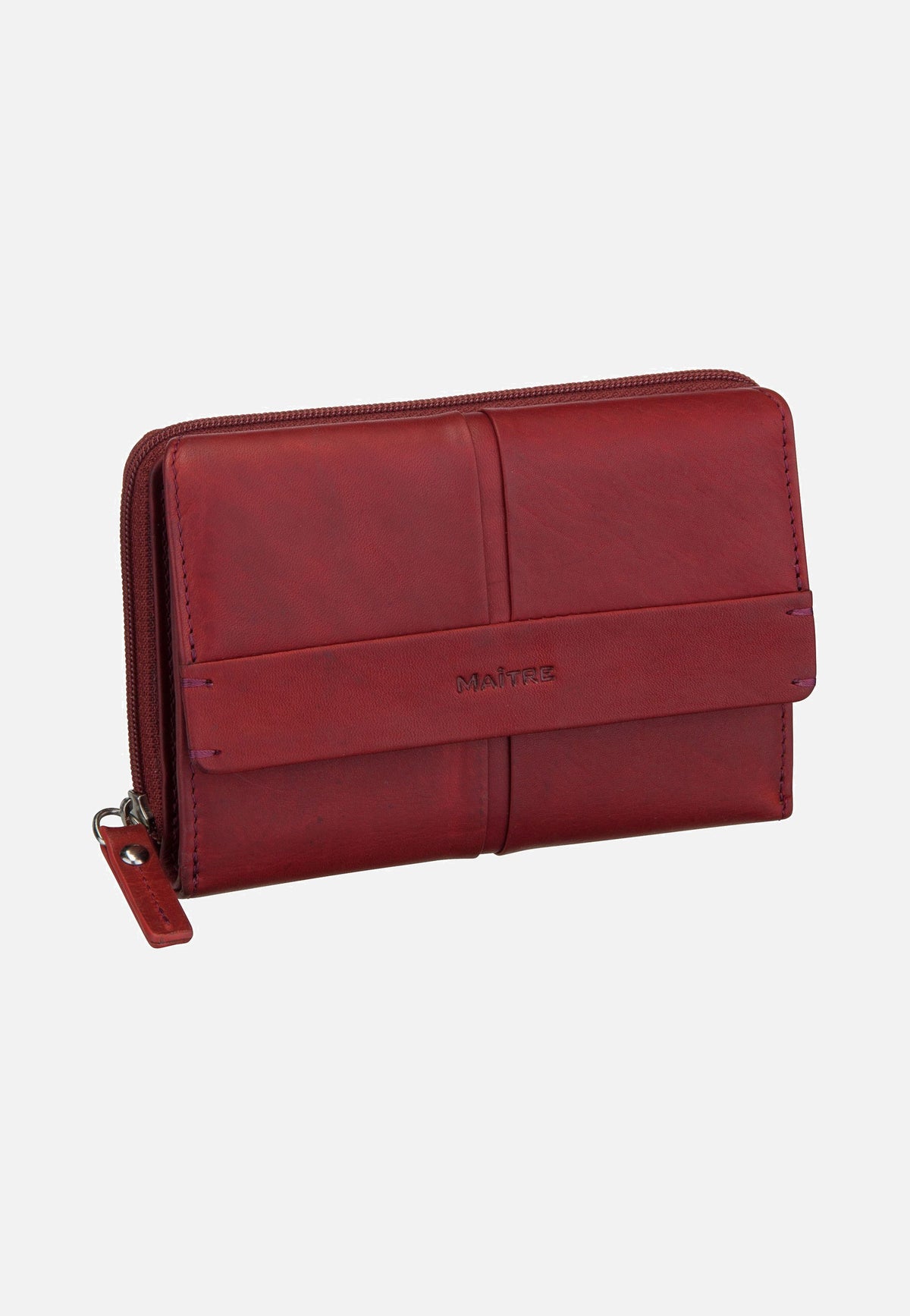 Maître Birkenfeld Diethilde Purse MH14FZ Red Wallet