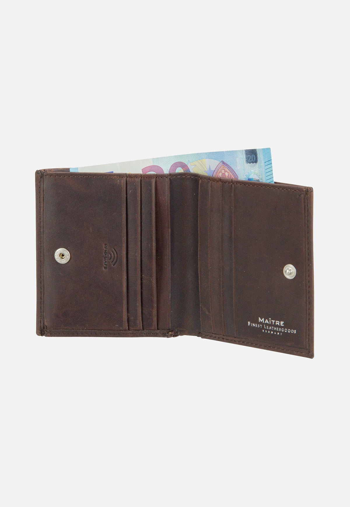 Maître Birkheim Gerfried BillFold SH4F Dark Brown Portefeuilles