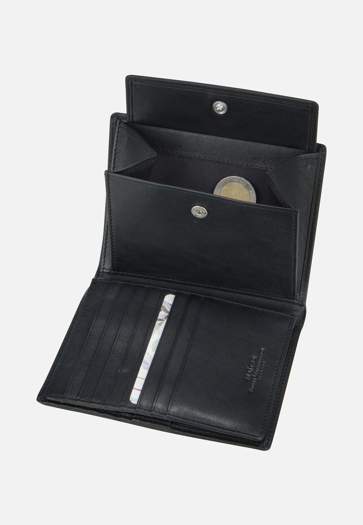 Maître F3 Heinbert Billfold V14 Black Wallet