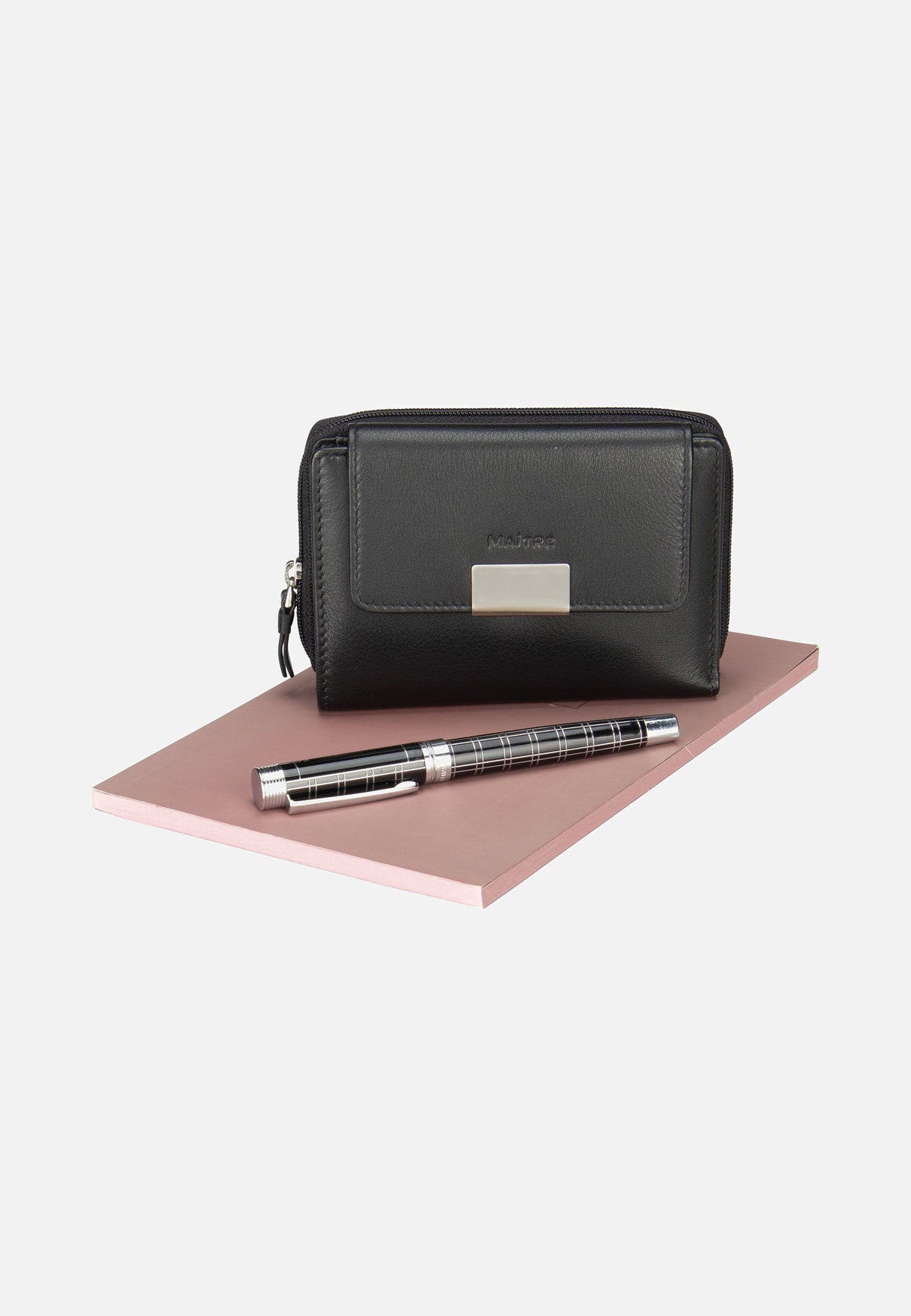 Maître Helena Diethilde Purse V15FZ Black Wallet