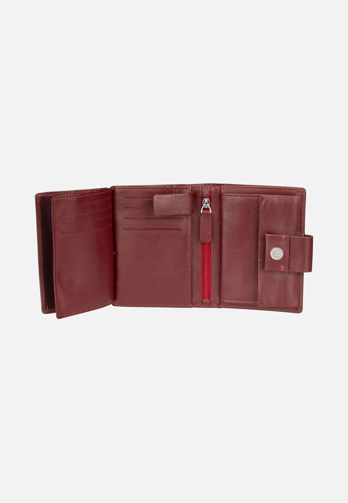 Maître Henau Dawina Purse MV9F Red Wallet
