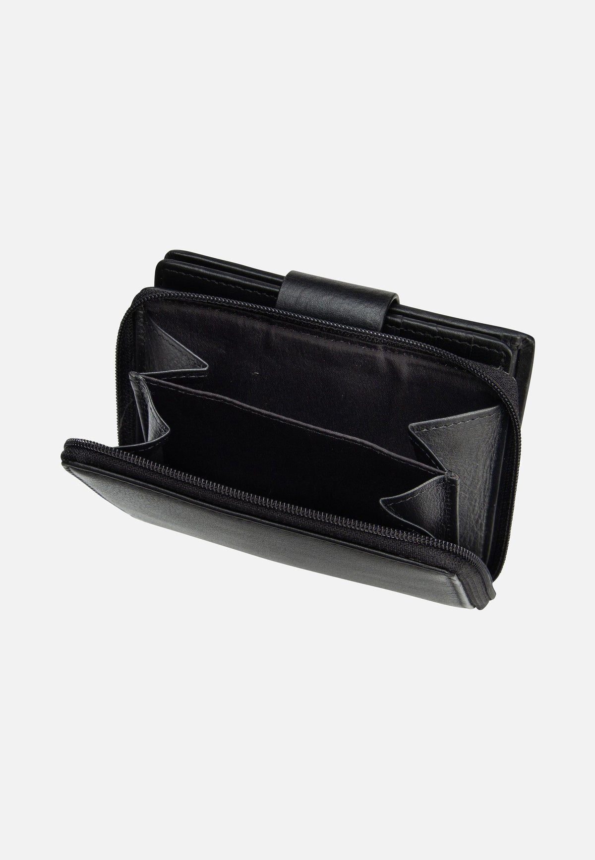 Maître Henau Diethilde Purse MH9FZ Black Wallet