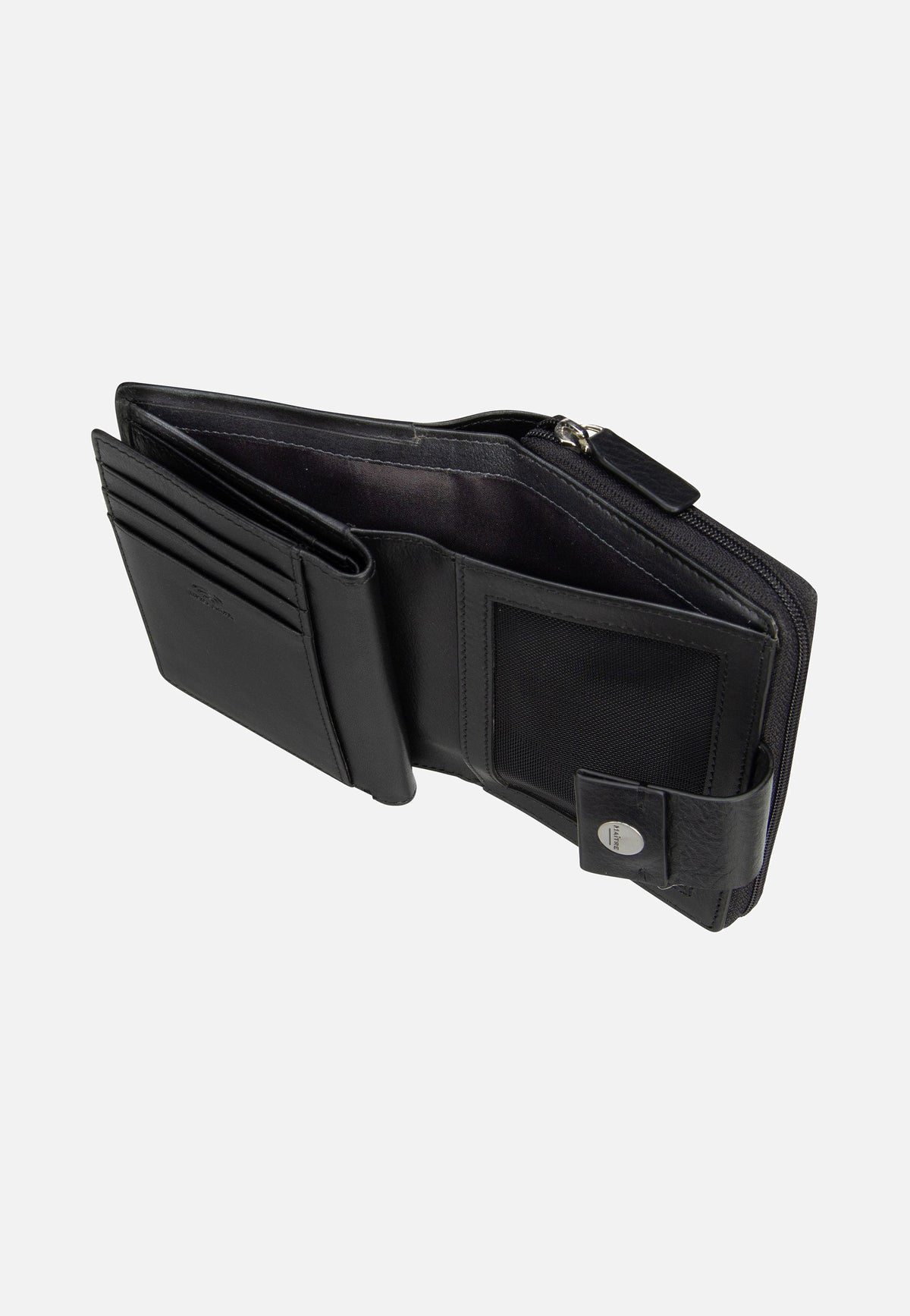 Maître Henau Diethilde Purse MH9FZ Black Wallet