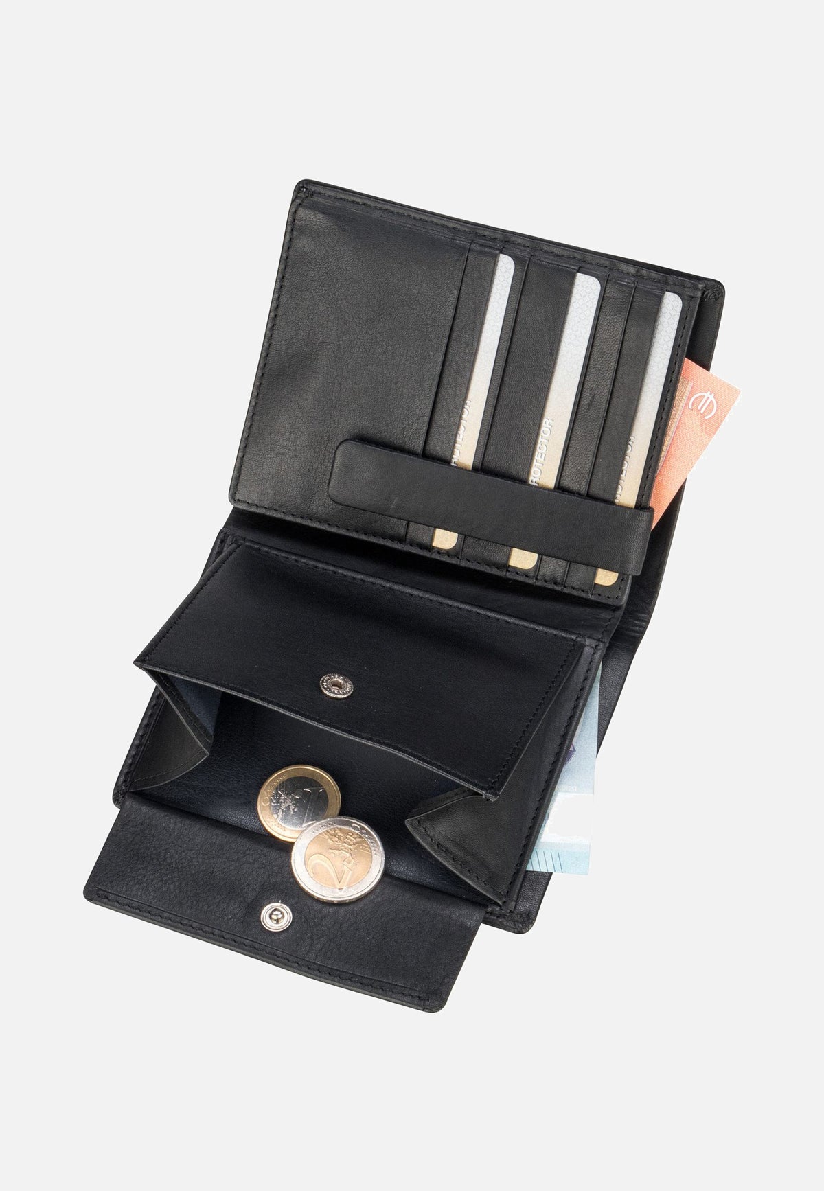 Maître Hundsbach Hamlet Billfold V11 Black Wallet