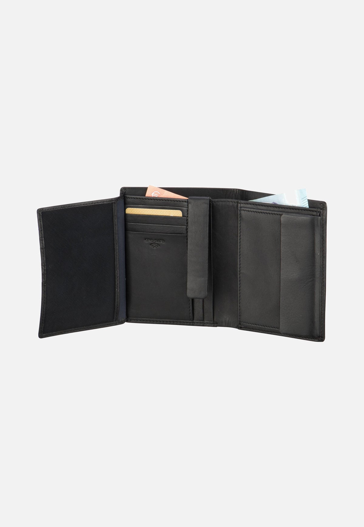 Maître Hundsbach Hamlet Billfold V11 Black Wallet
