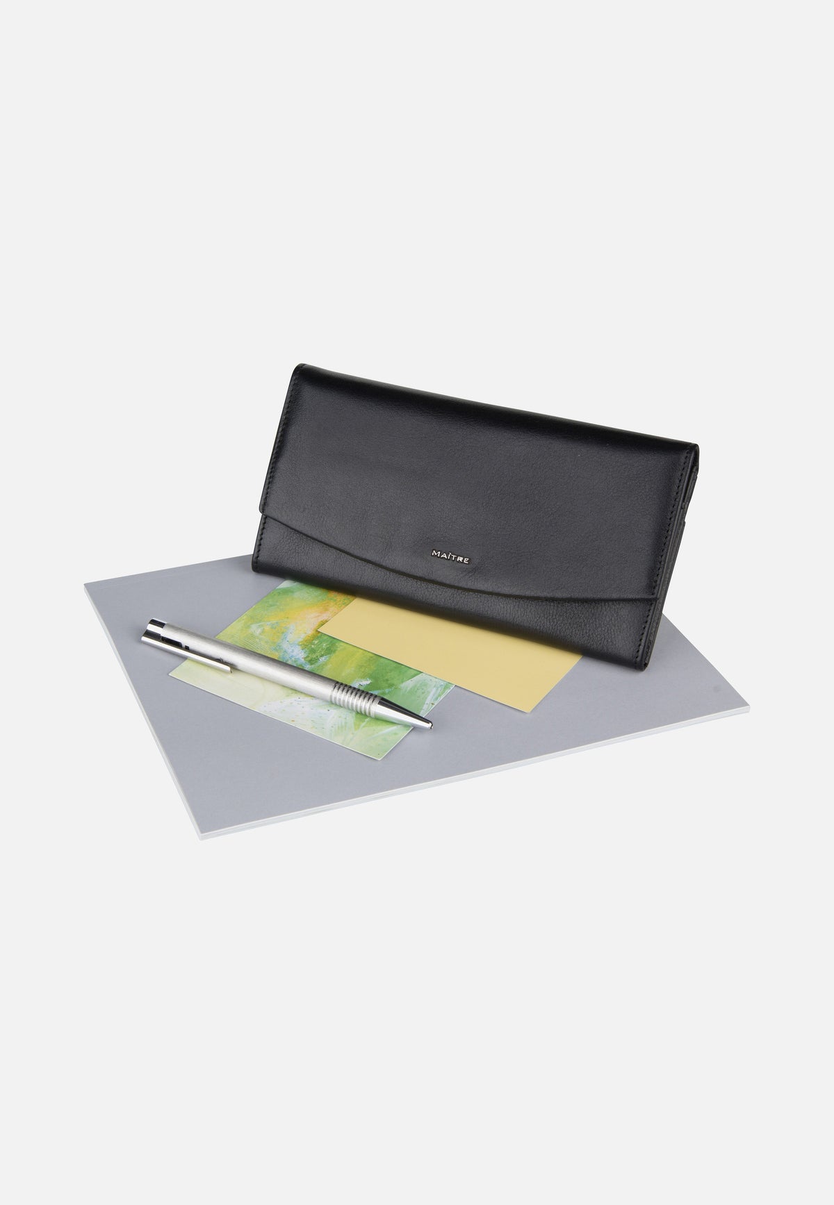 Maître Leisel Diedburg Purse LH8F Black Wallet