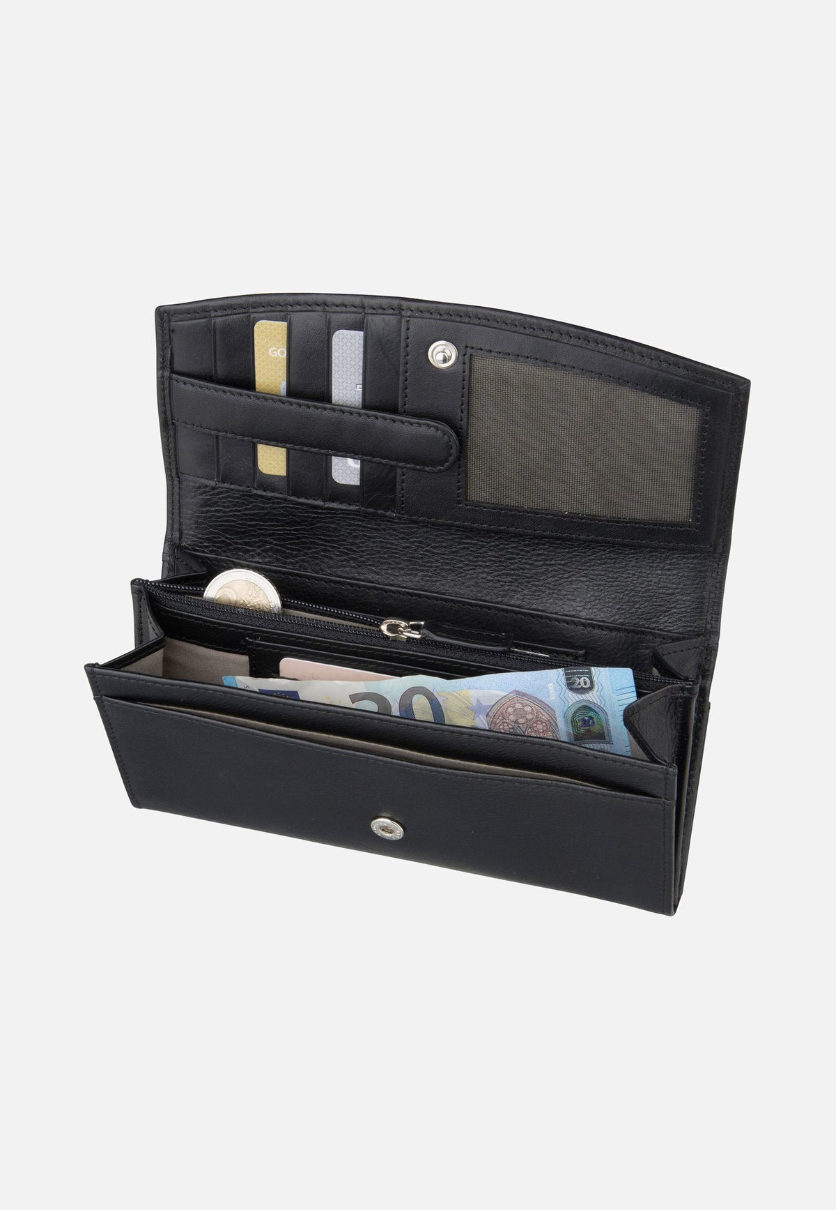 Maître Leisel Diedburg Purse LH8F Black Wallet
