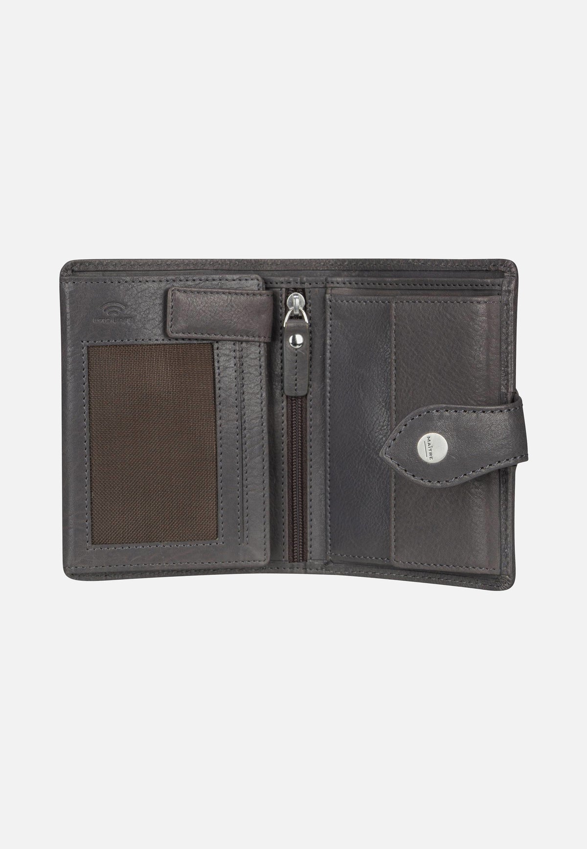 Maître Lemberg Dawina Purse MV9F Dark Grey Wallet