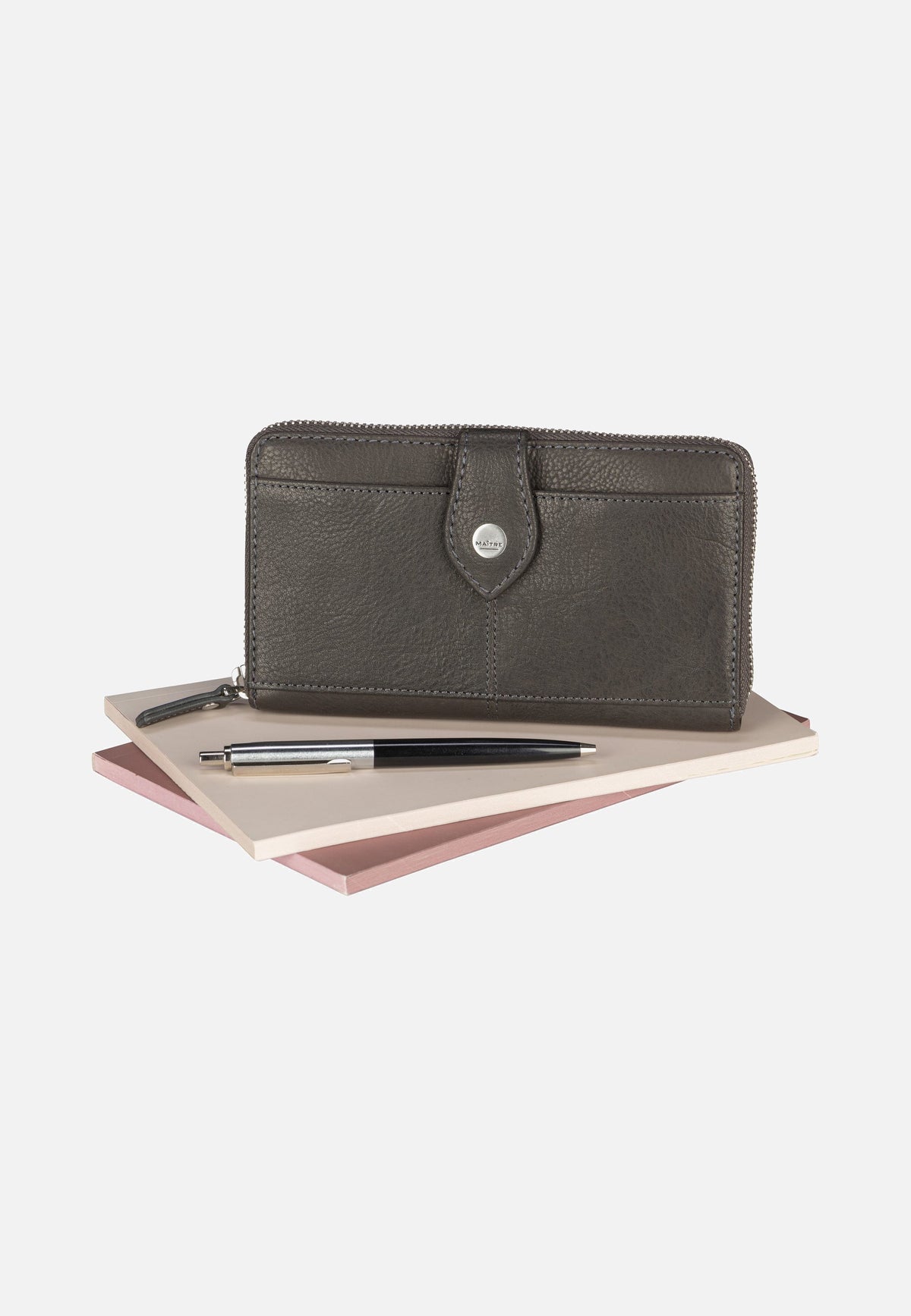 Maître Lemberg Dietrun Purse LH11Z Dark Grey Cartera