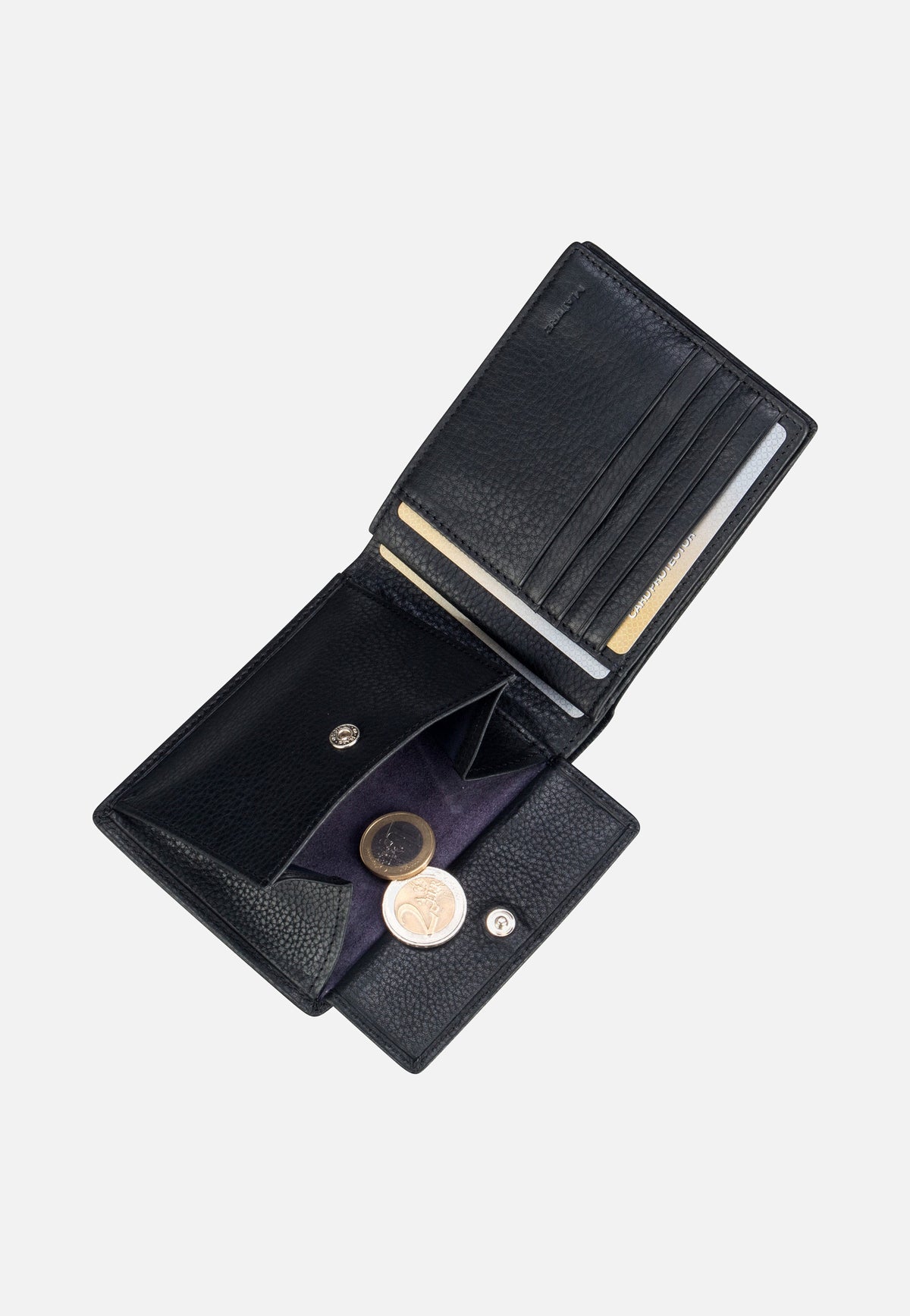 Maître Schwarzerden Gathman Billfold H9 Black Wallet