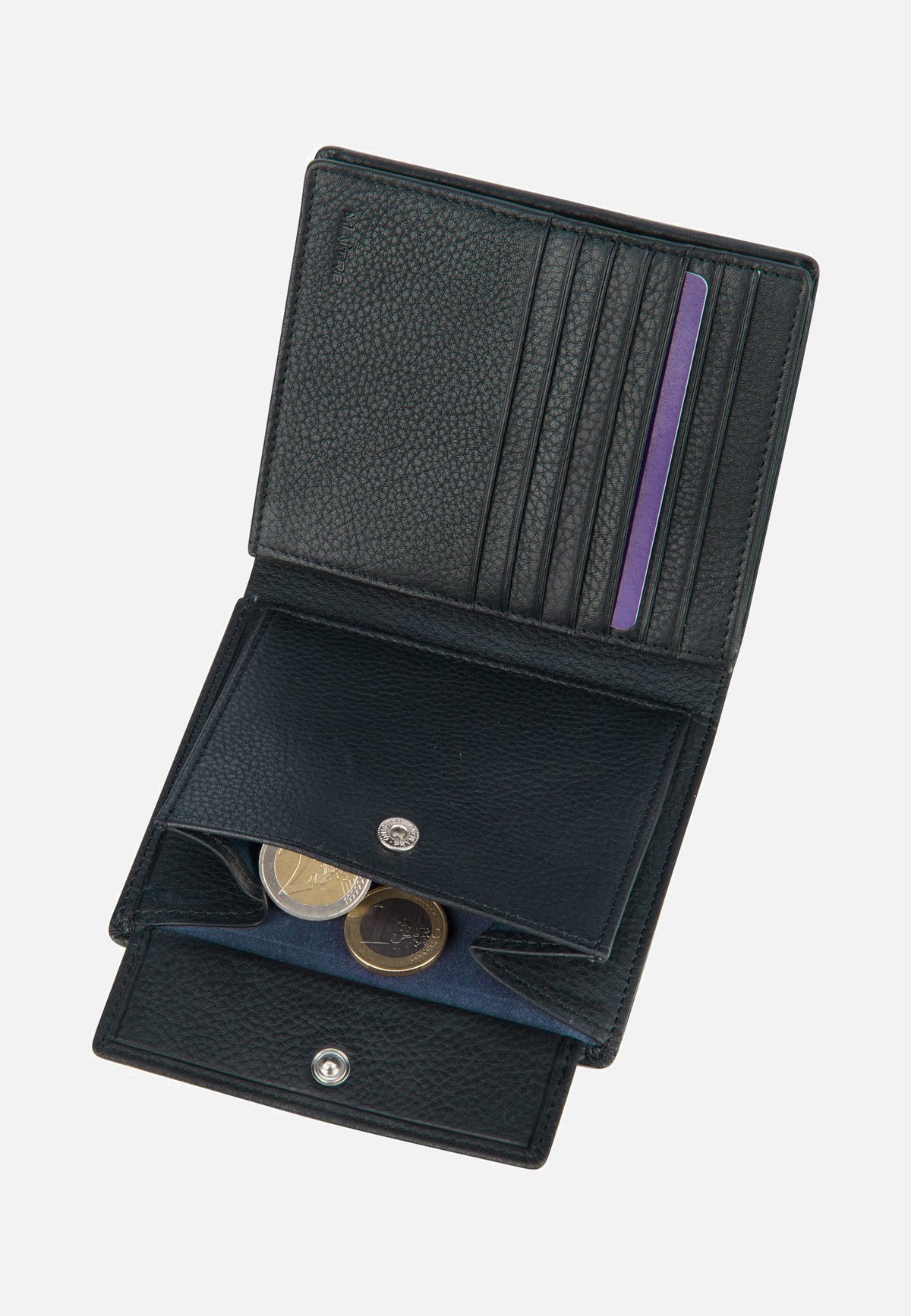 Maître Schwarzerden Hugwald Billfold V12 Black Wallet