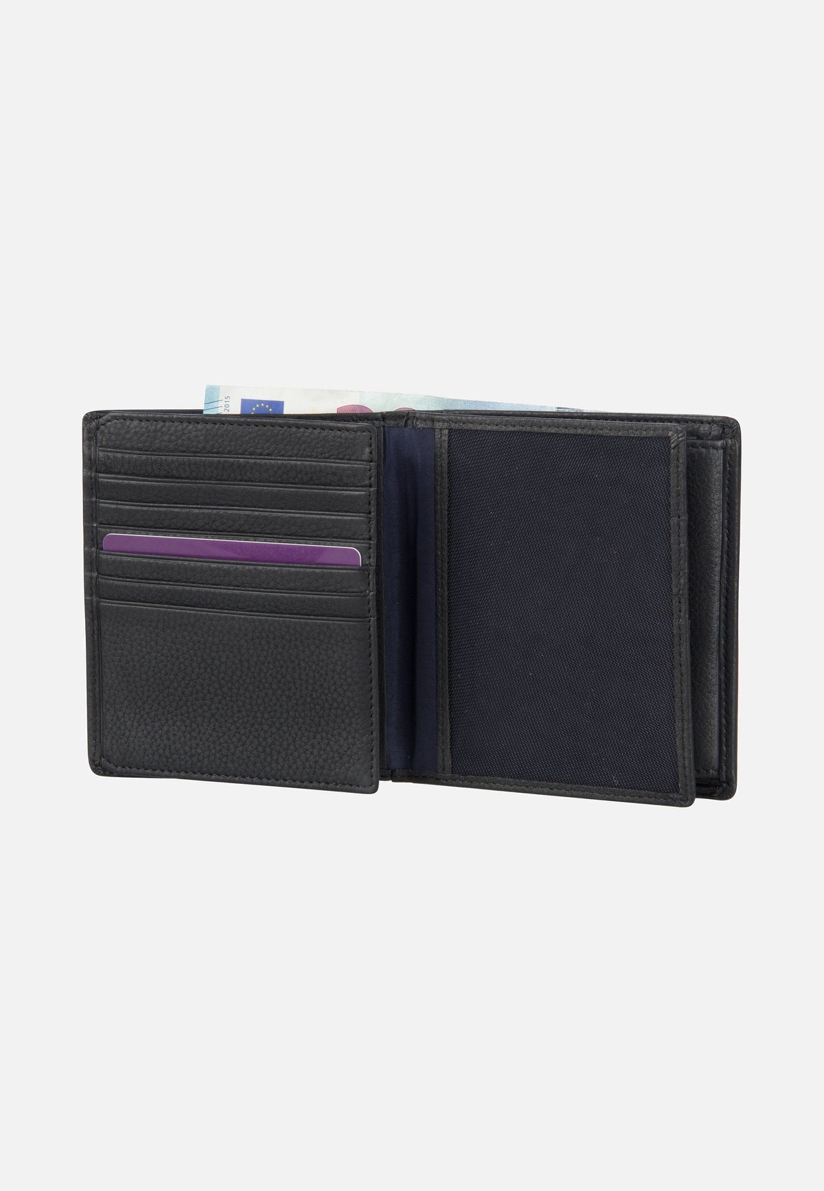 Maître Schwarzerden Hugwald Billfold V12 Black Wallet