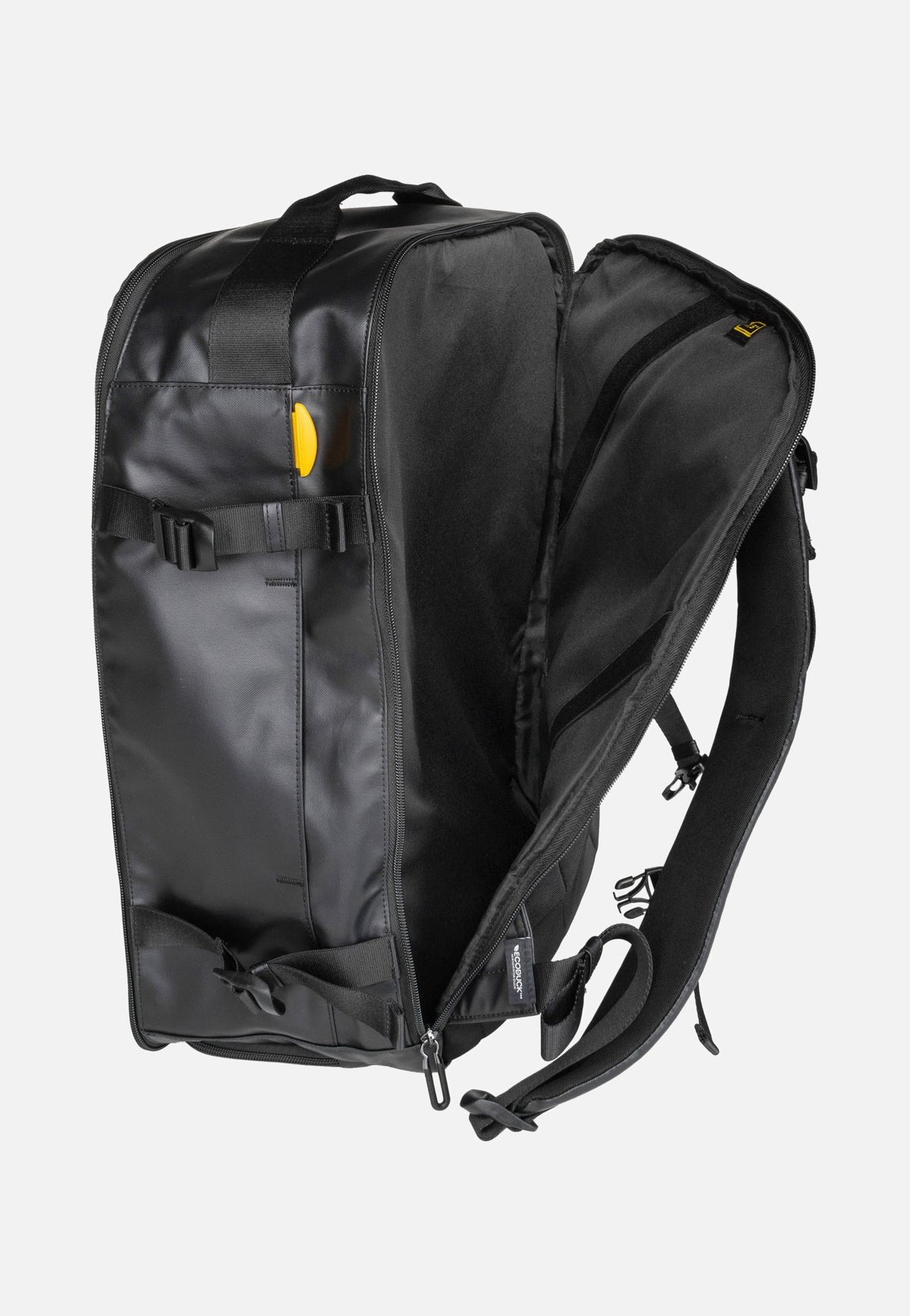 Mandarina Duck Eco Coated OST06 Black Travel Backpack