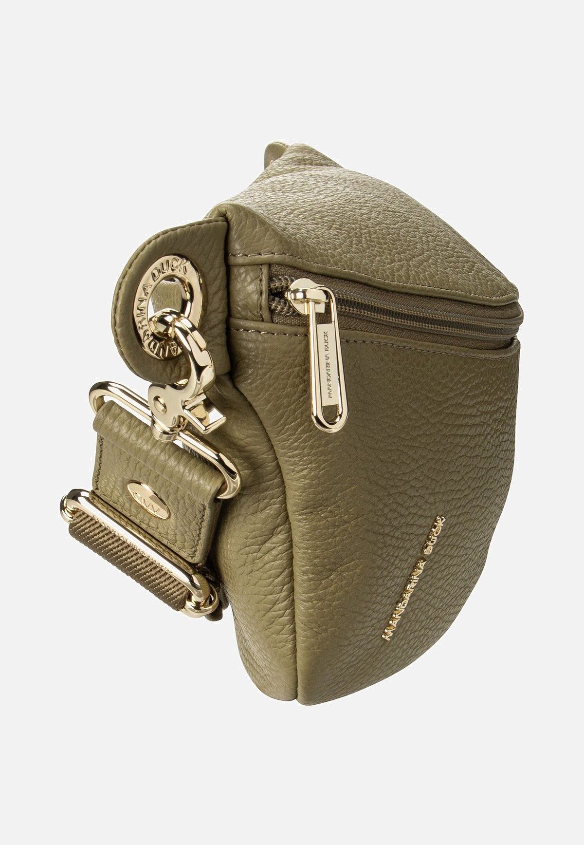 Mandarina Duck Mellow Leather Bum Bag FZT73 Aloe Fanny Pack